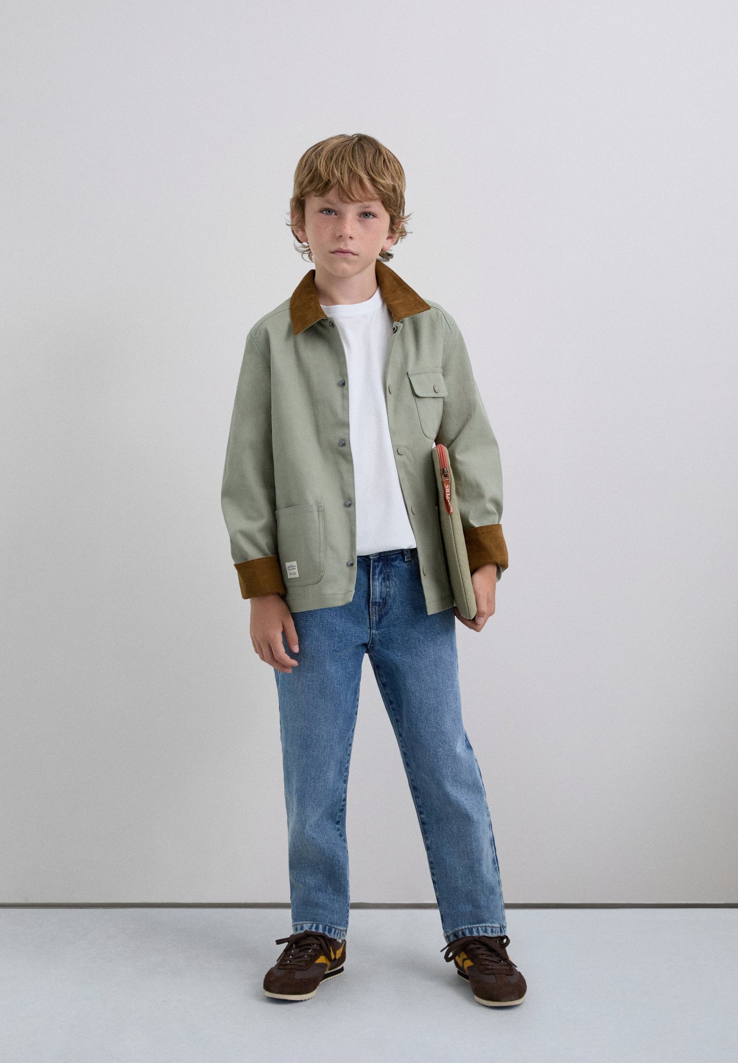 CHAQUETA CUELLO CAMISERO