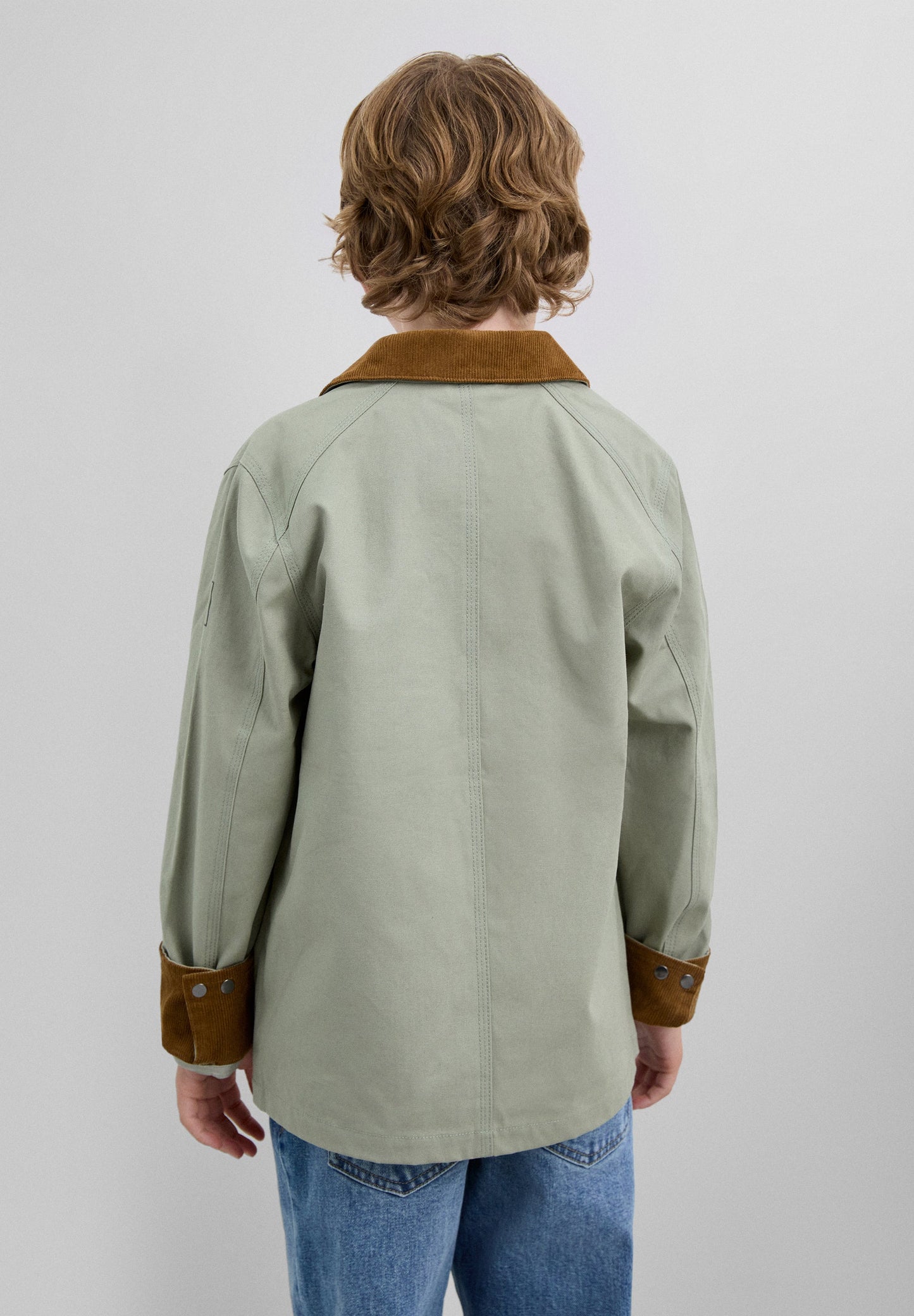 CHAQUETA CUELLO CAMISERO