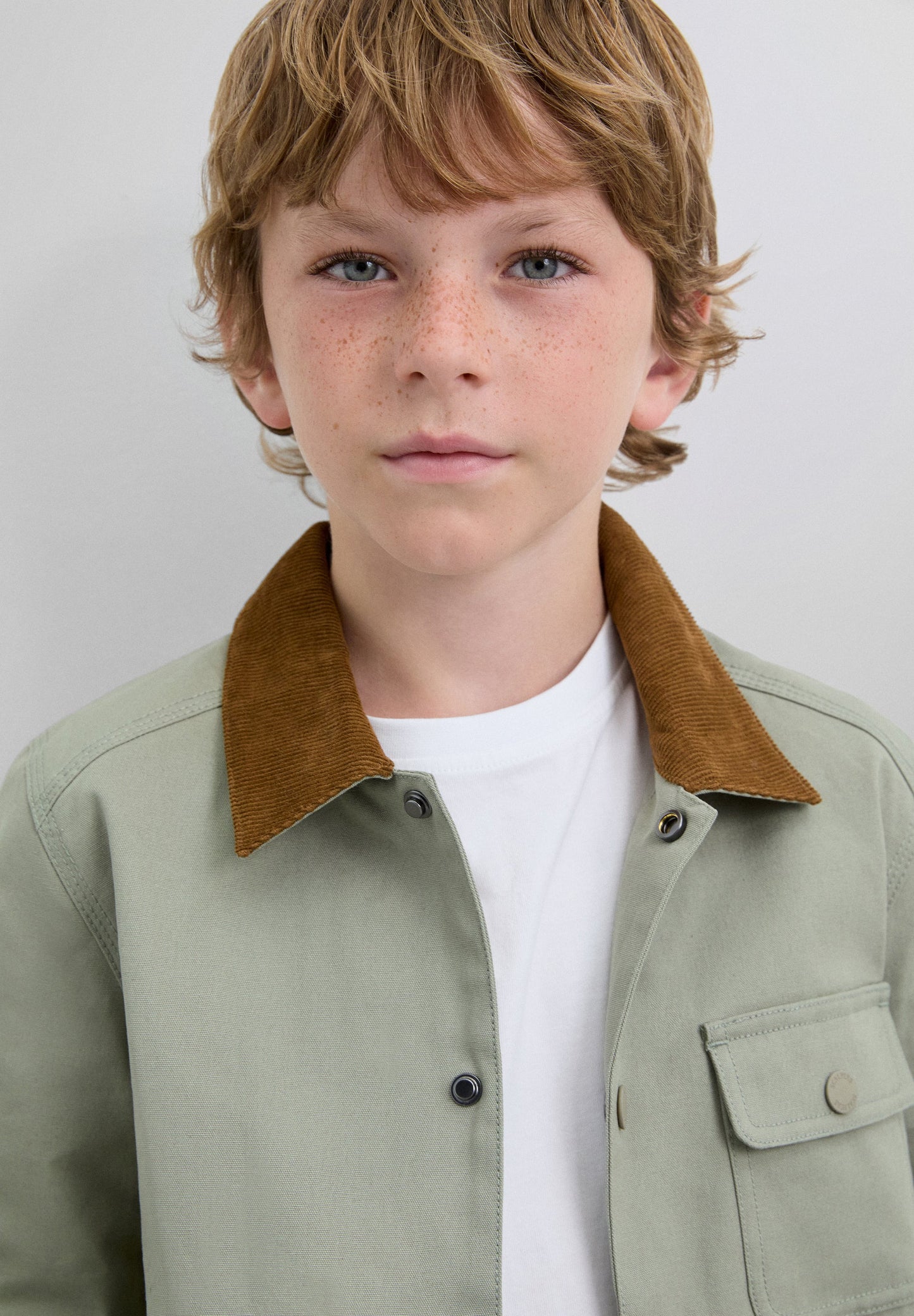 CHAQUETA CUELLO CAMISERO