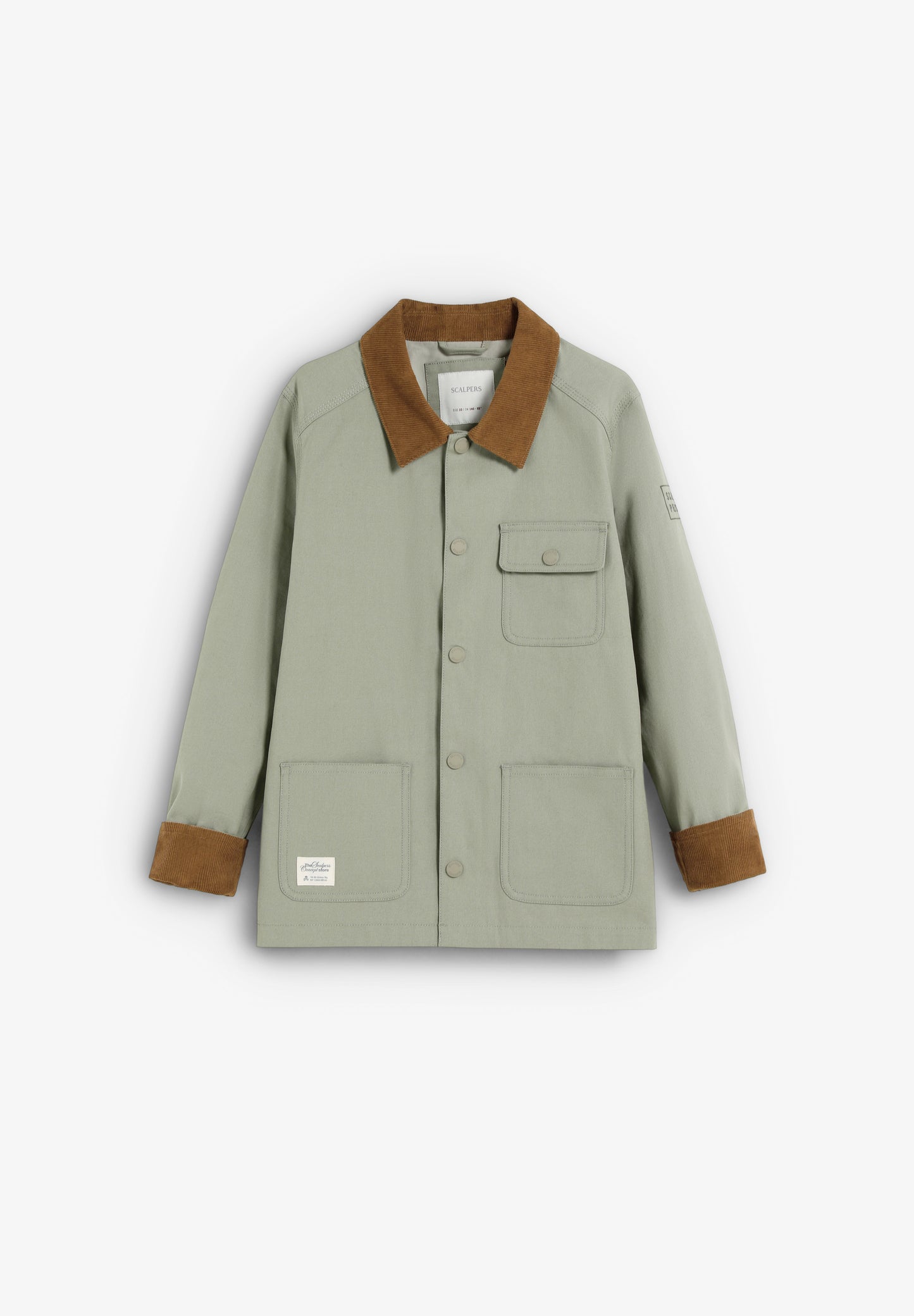 CHAQUETA CUELLO CAMISERO