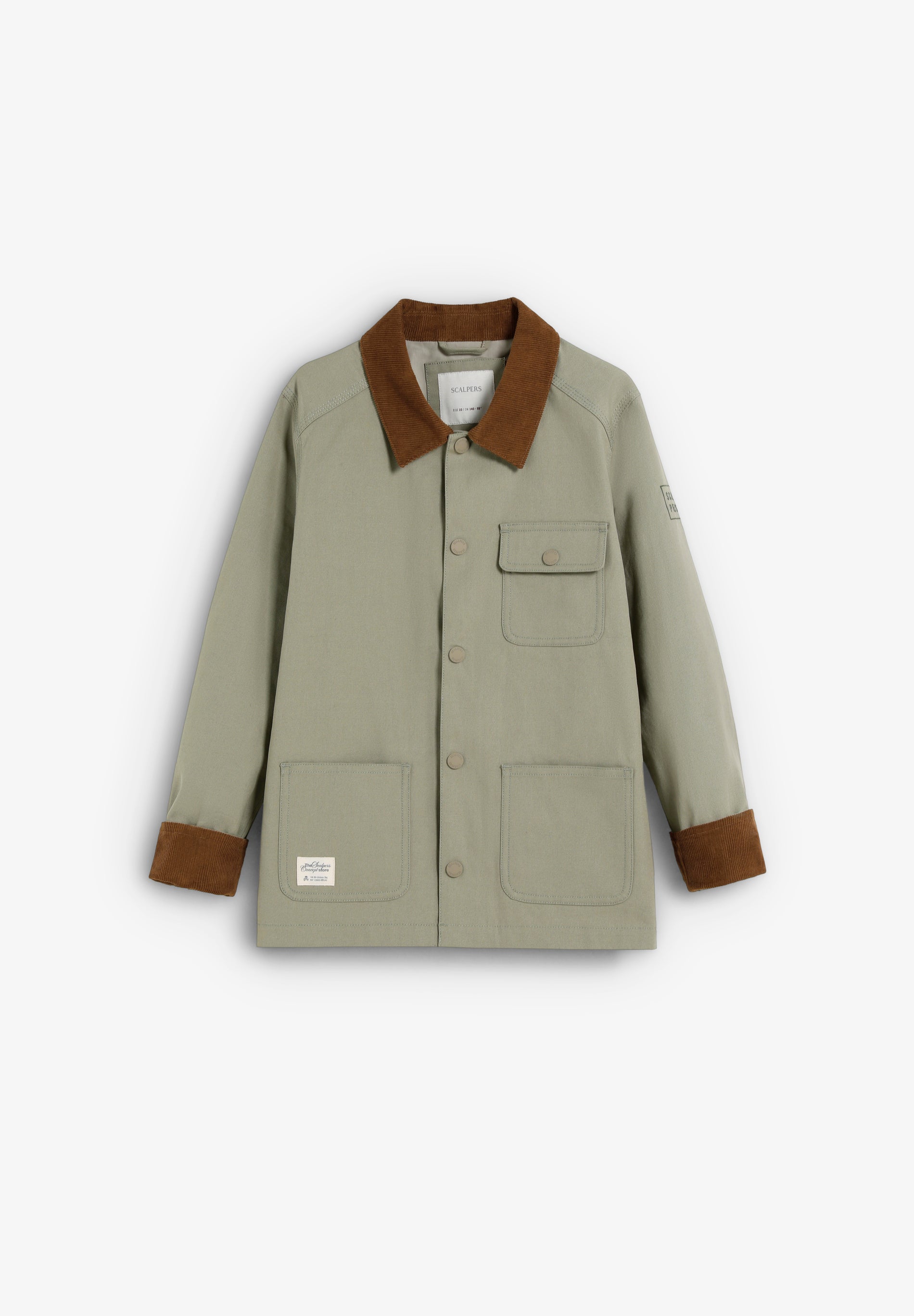 CHAQUETA CUELLO CAMISERO