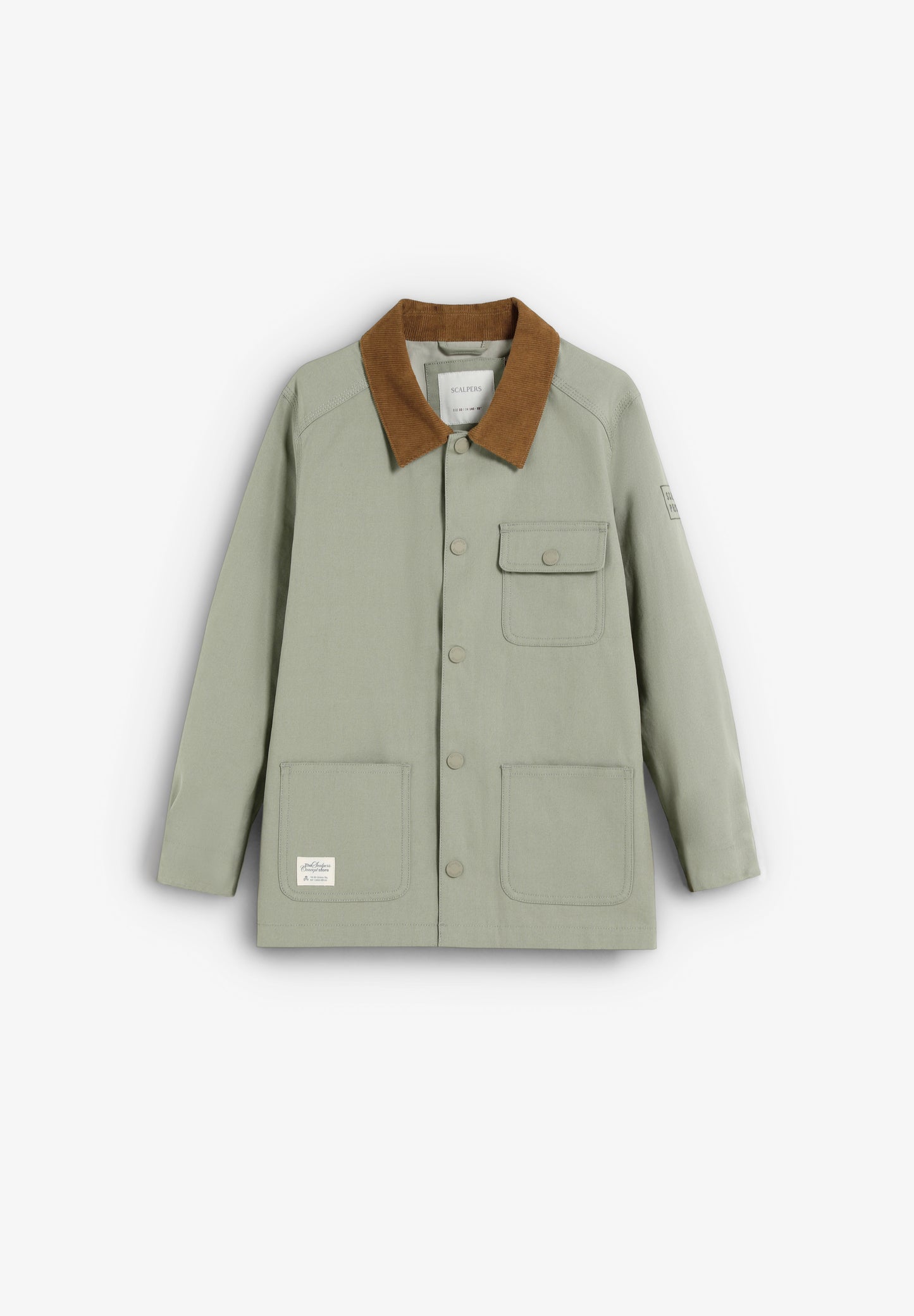 CHAQUETA CUELLO CAMISERO