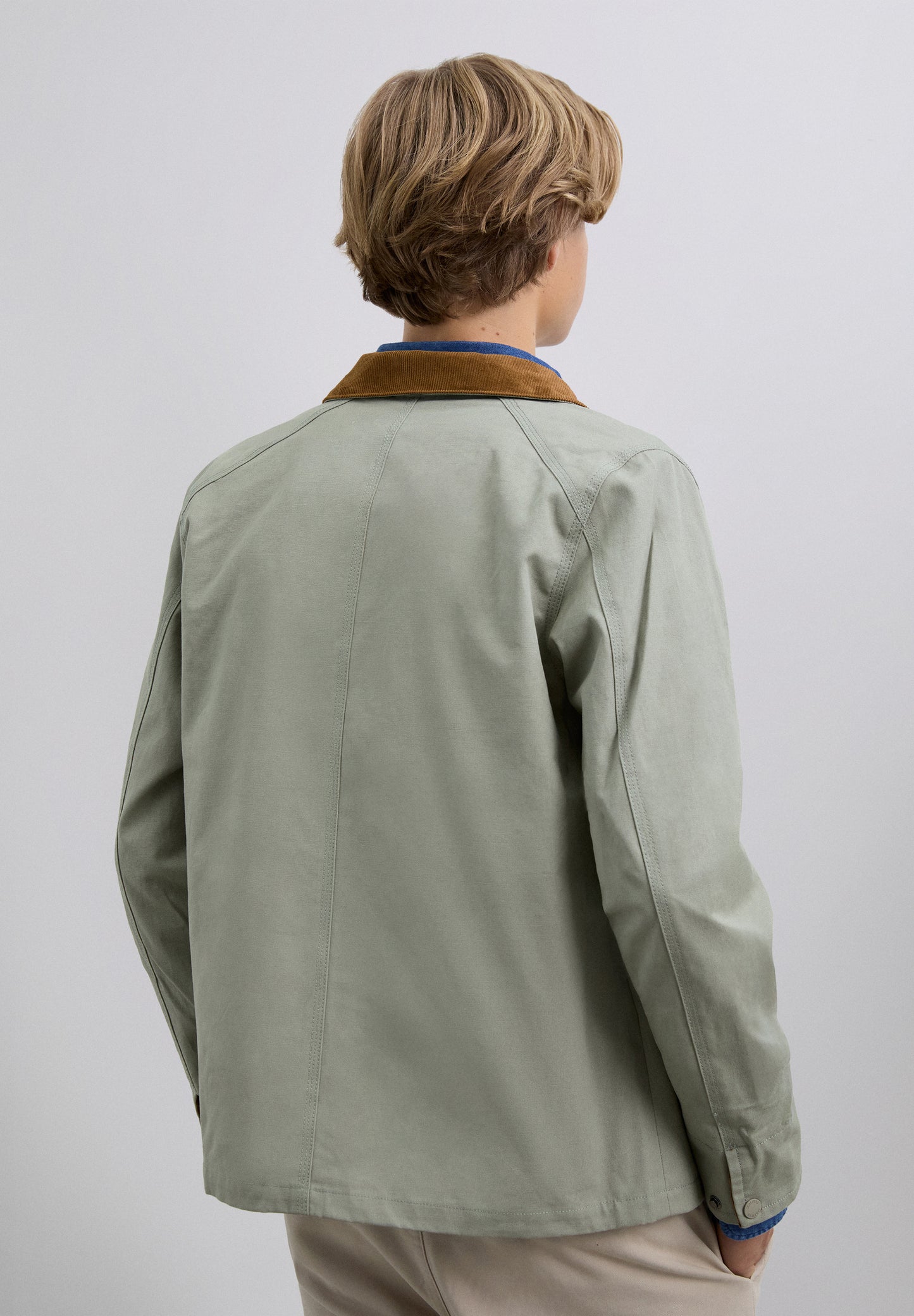 CHAQUETA CUELLO CAMISERO