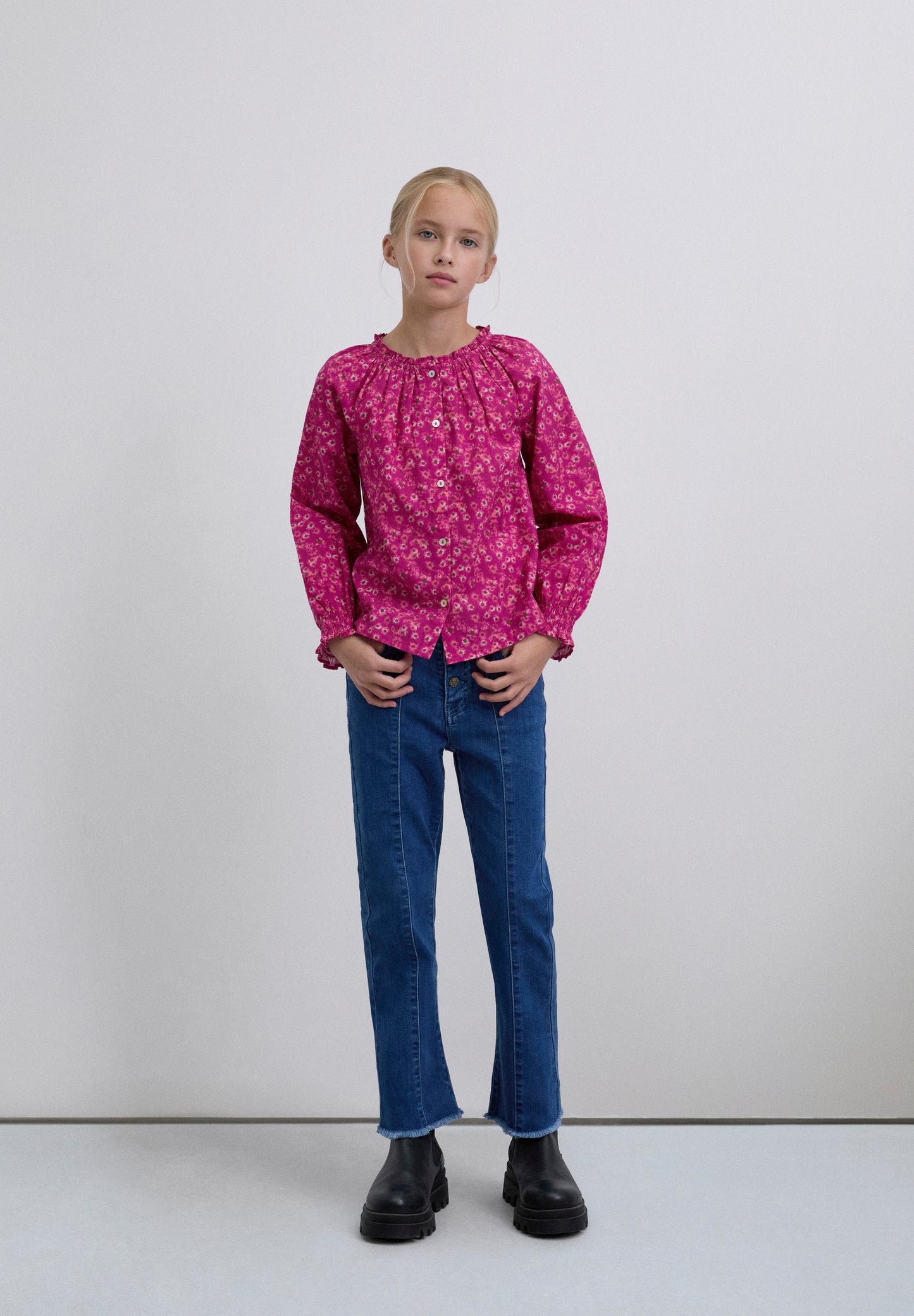 BLUSA ESTAMPADA FLORES