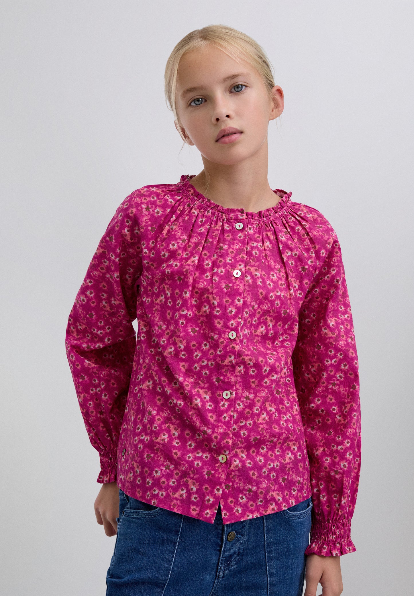 BLUSA ESTAMPADA FLORES