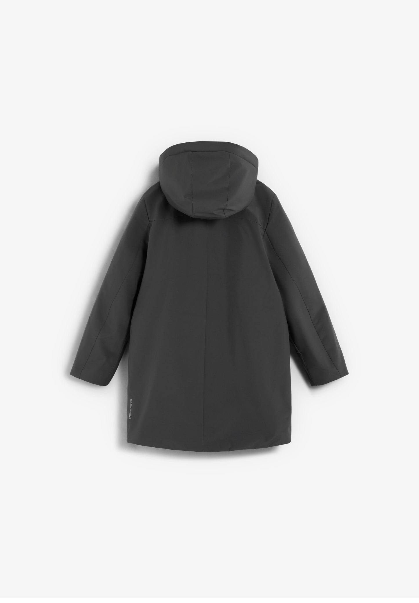 PARKA LARGA PARCHE LATERAL