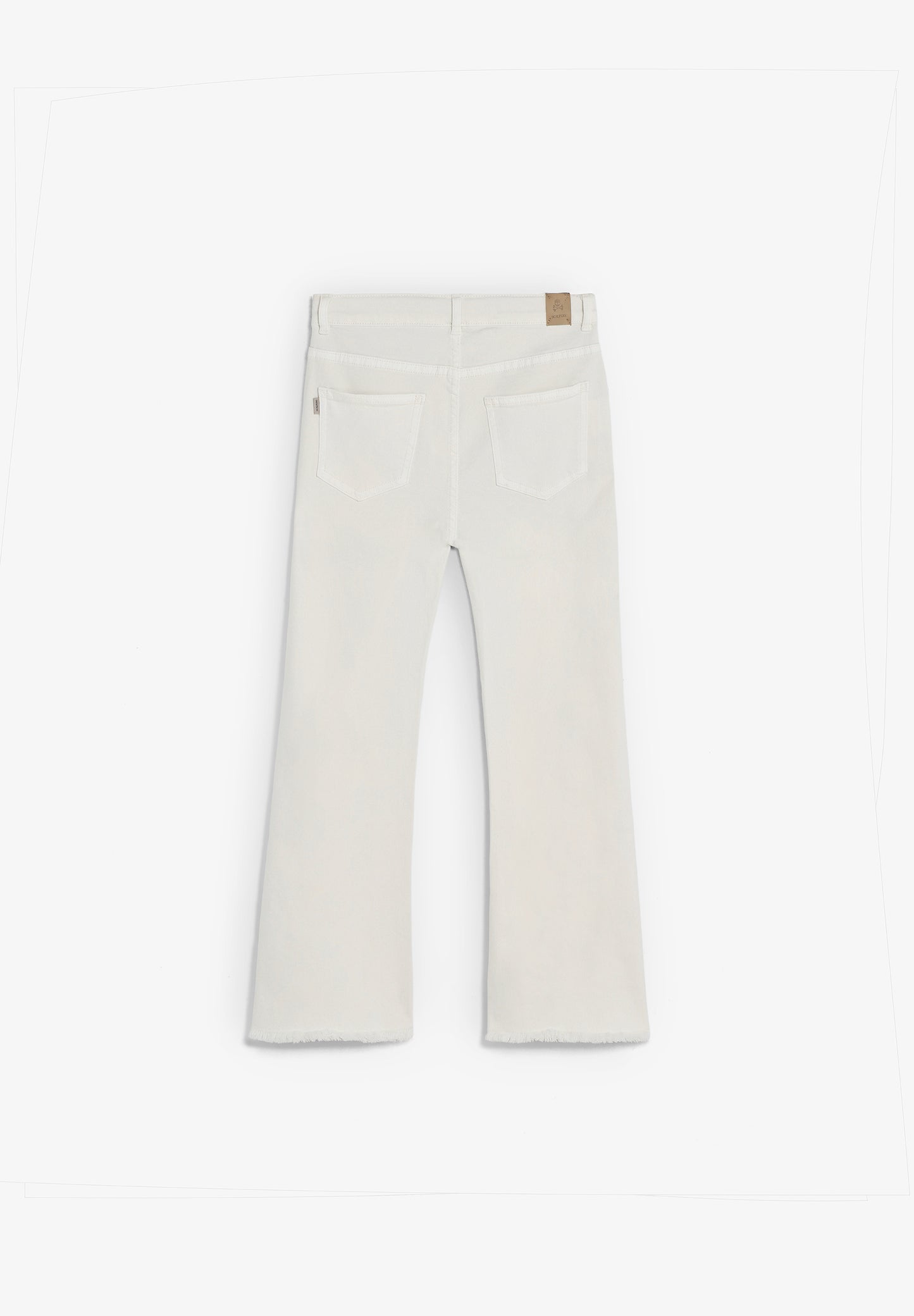PANTALÓN DENIM CORTE FLARE
