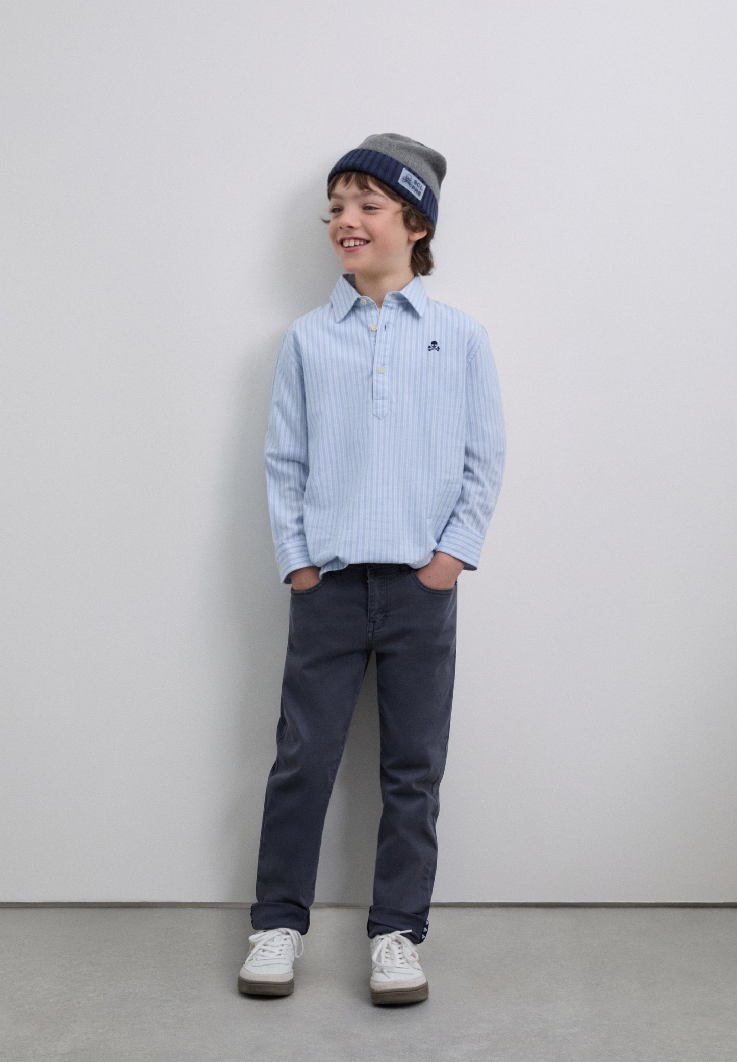 POLERA RAYAS CALAVERA