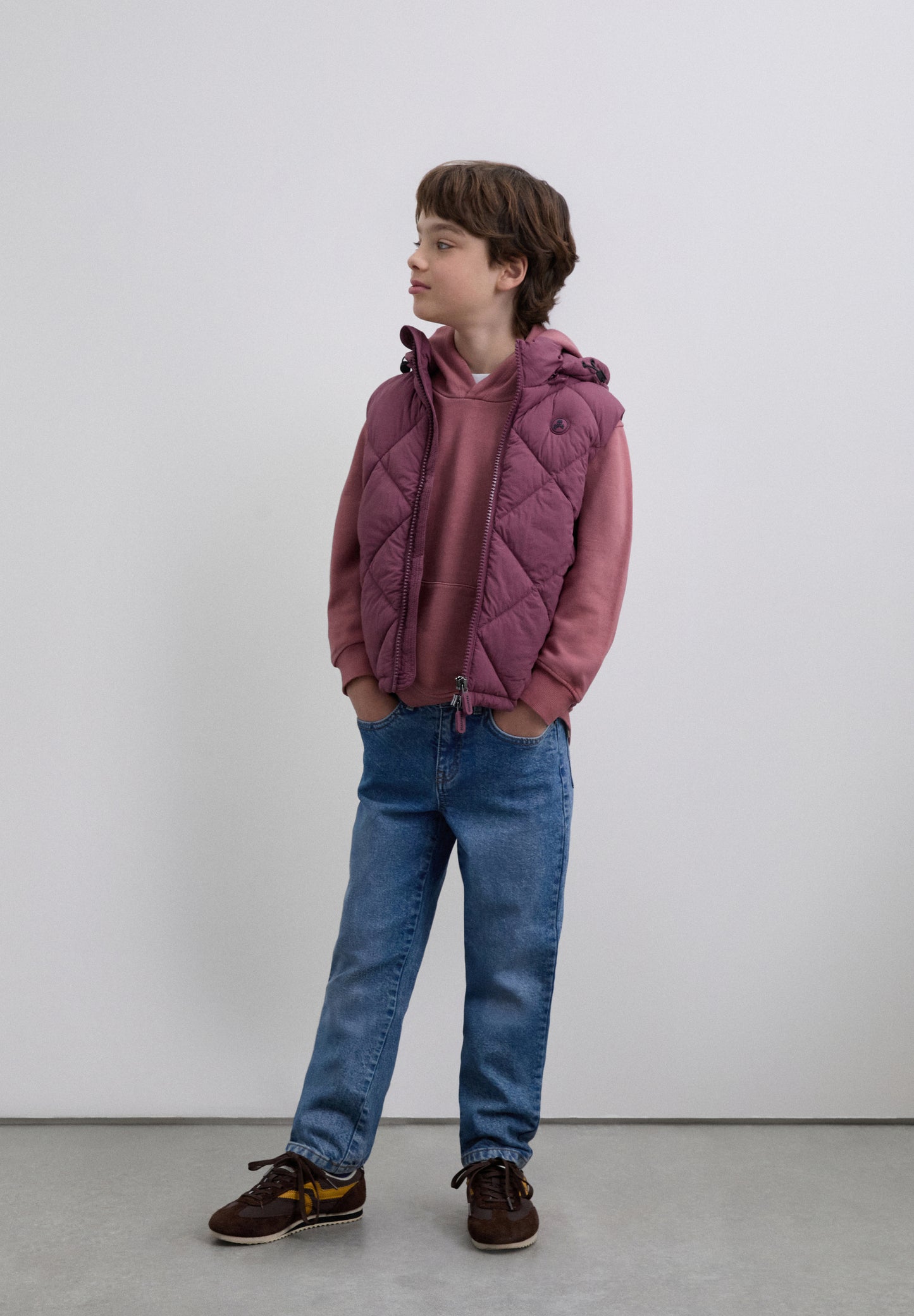 CHALECO ACOLCHADO CAPUCHA CALAVERA