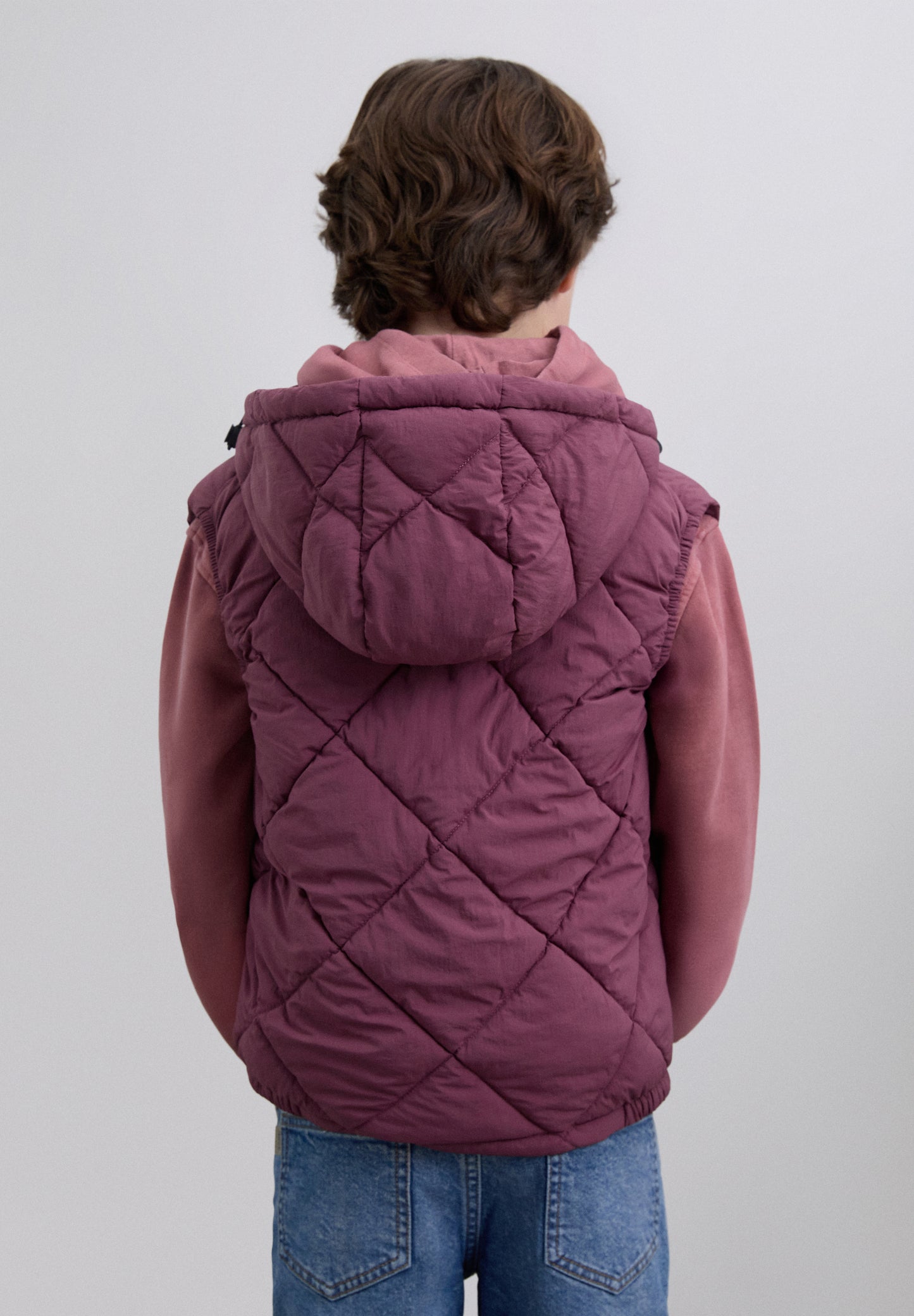 CHALECO ACOLCHADO CAPUCHA CALAVERA