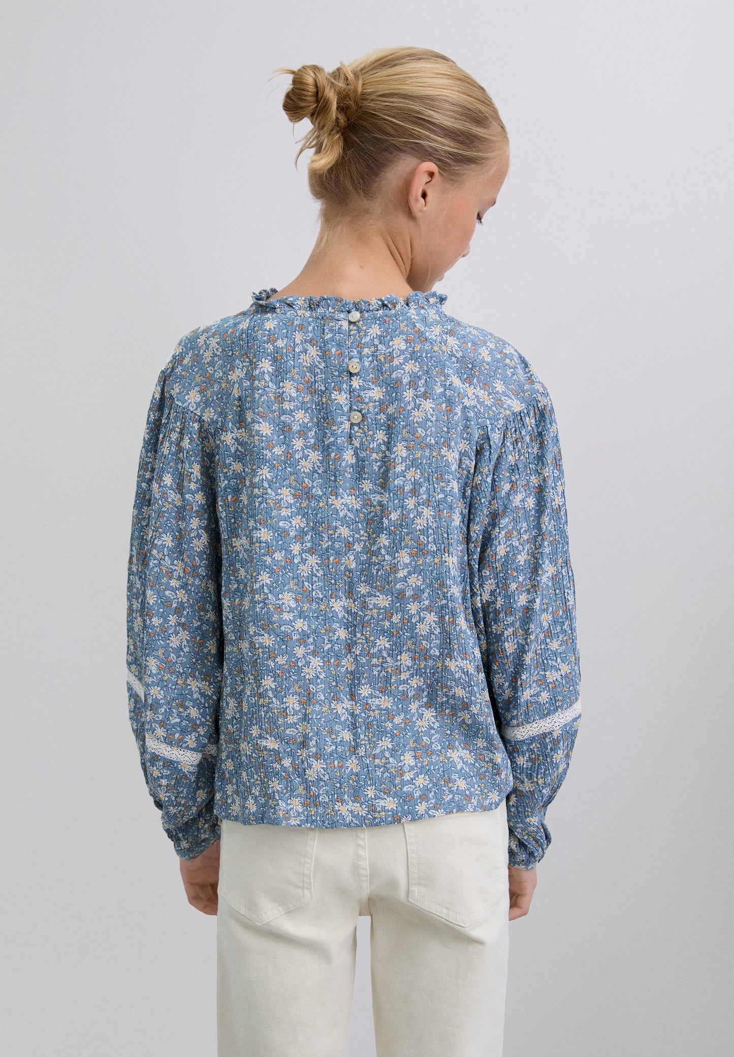 BLUSA ESTAMPADA CONTRASTE