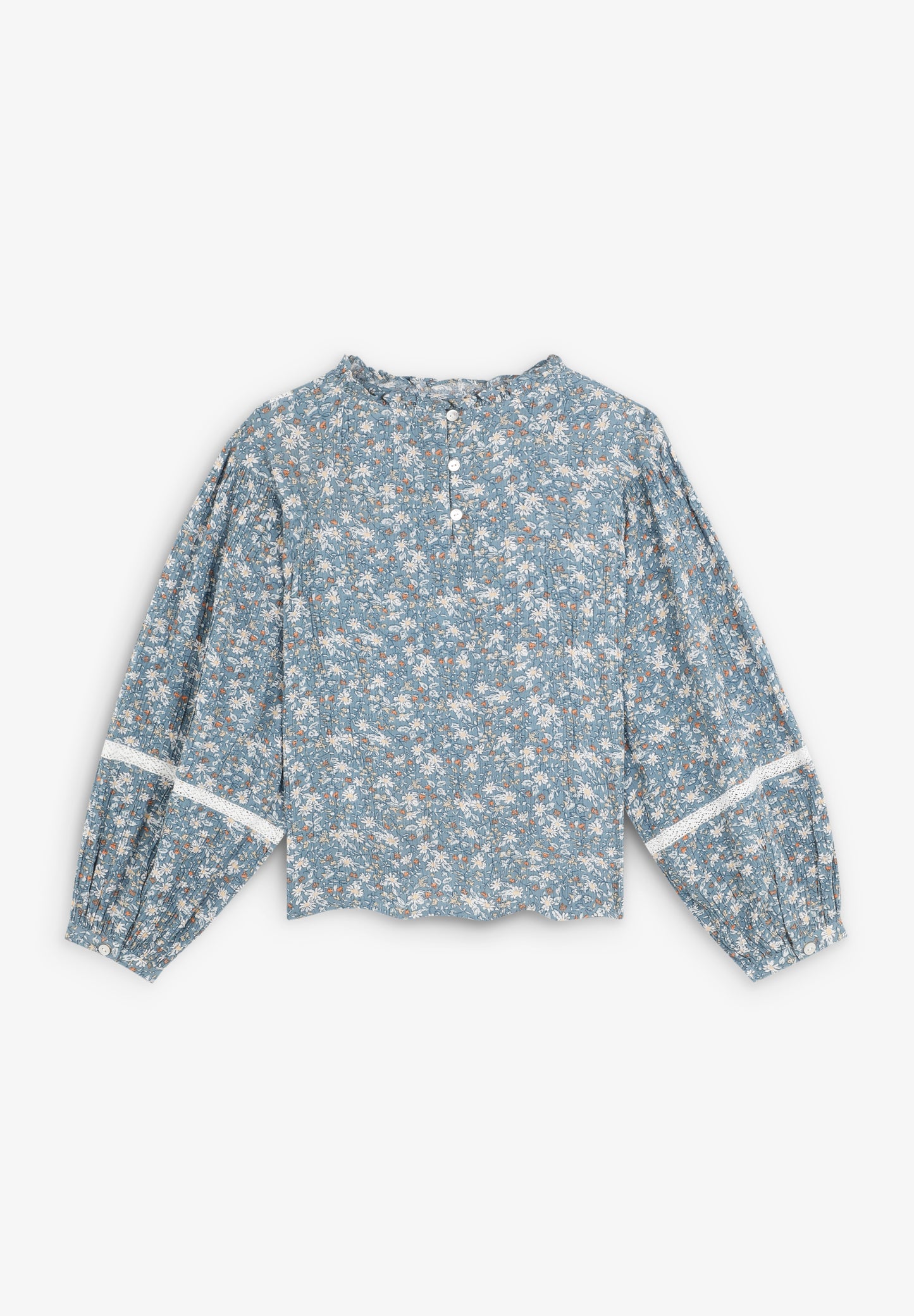 BLUSA ESTAMPADA CONTRASTE
