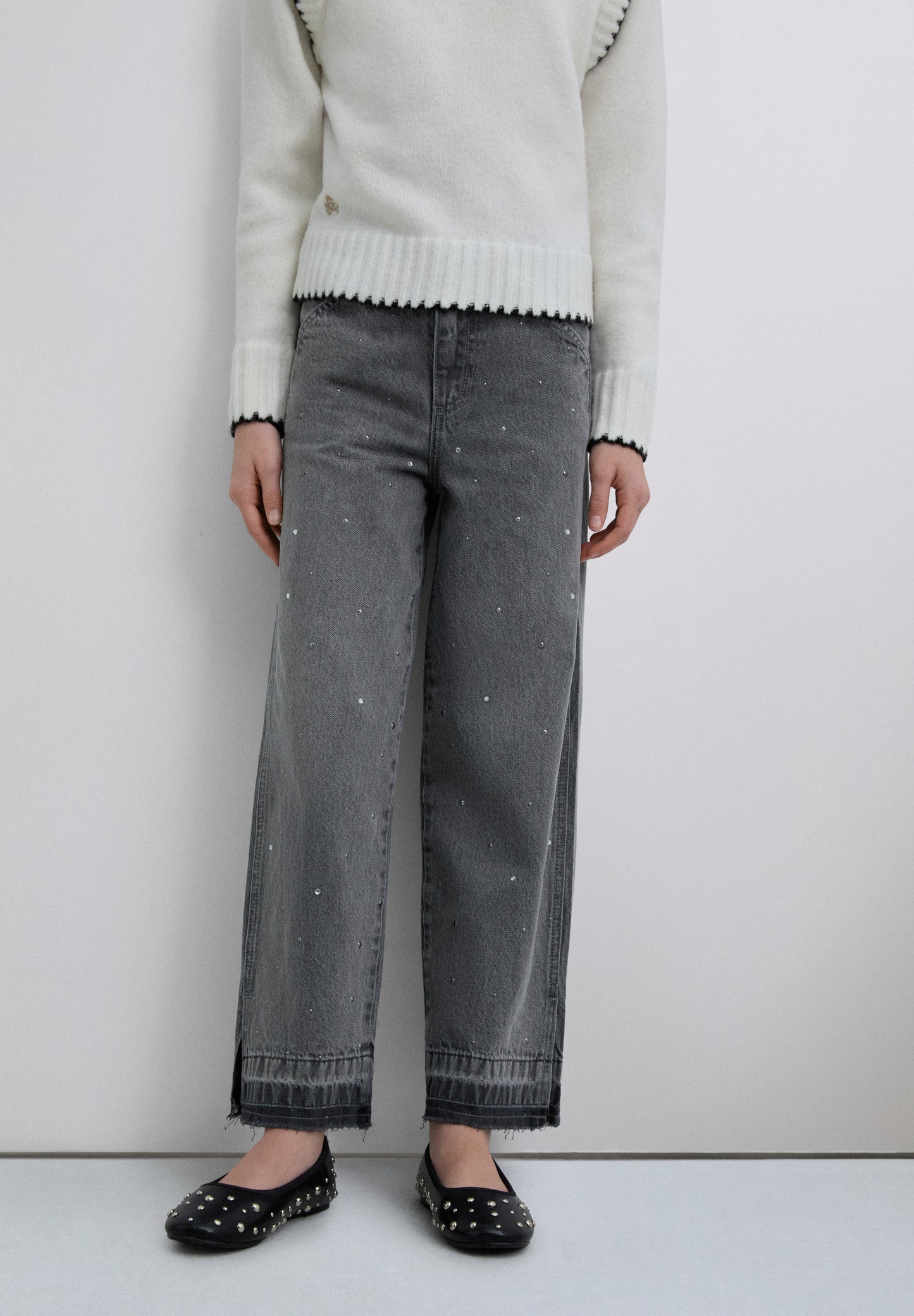 PANTALÓN CULOTTE TACHUELAS