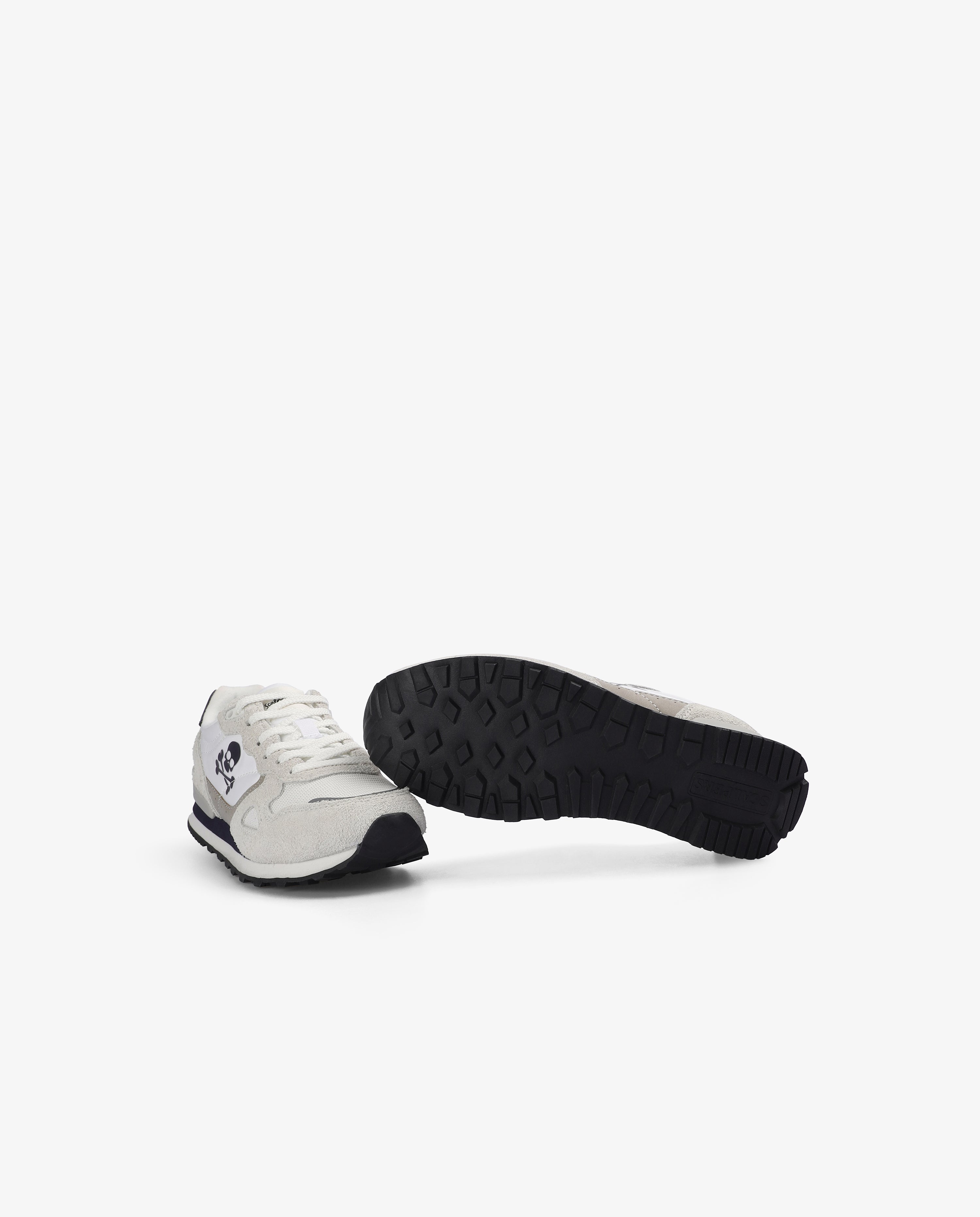 SNEAKERS PIEL CALAVERA LATERAL - Scalpers