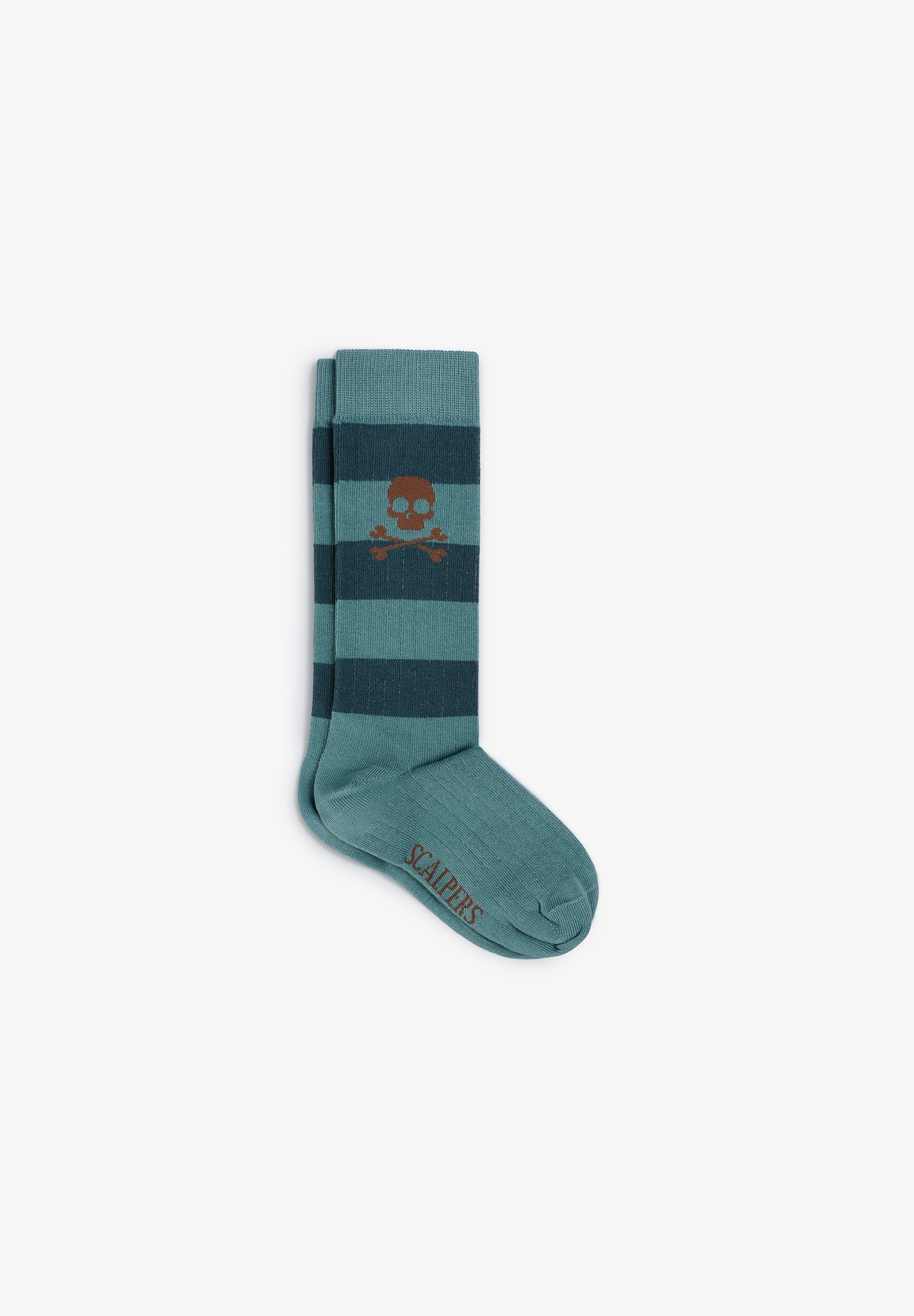 CALCETINES RAYAS CALAVERA