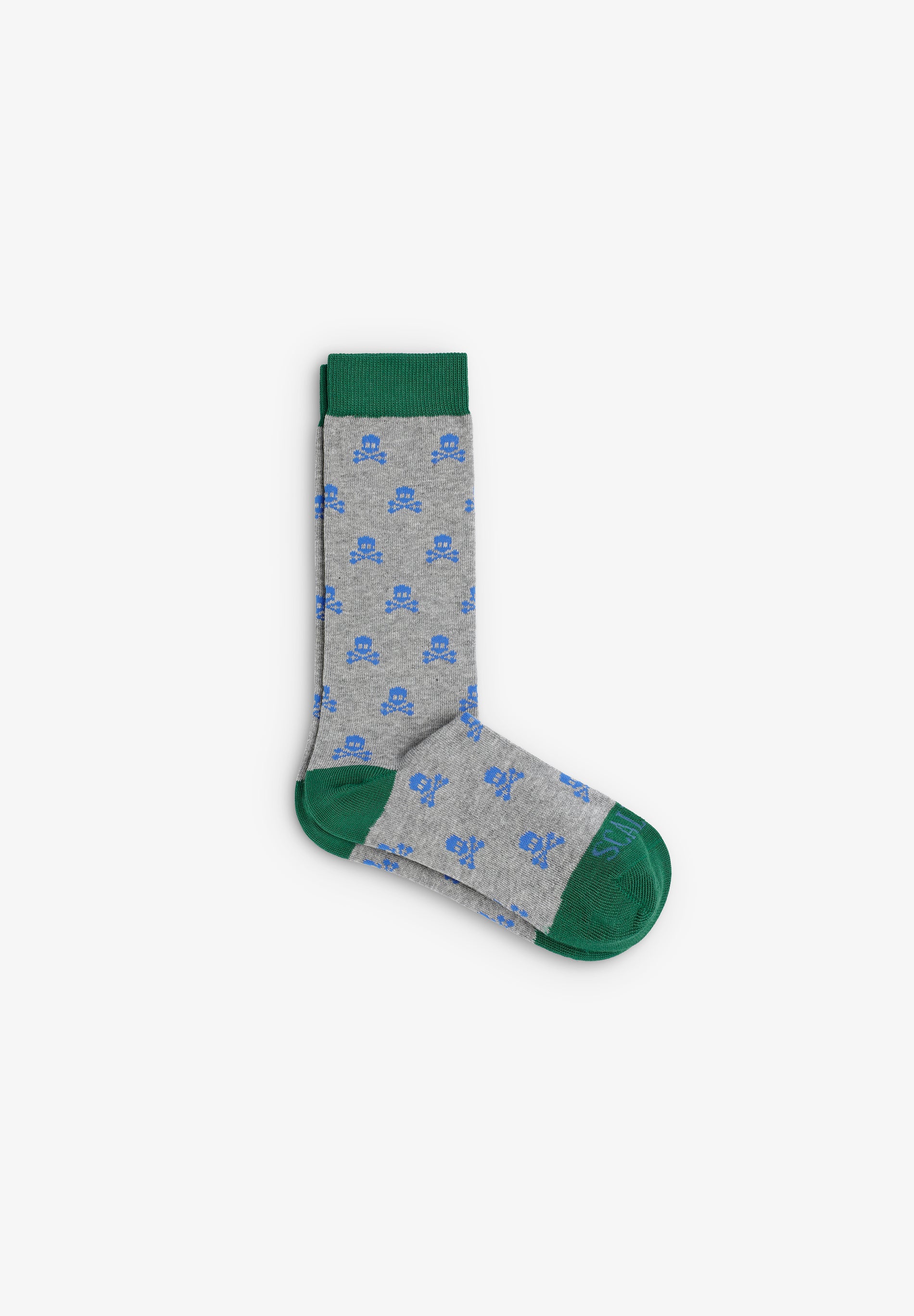 CALCETINES LARGOS ESTAMPADO CALAVERAS