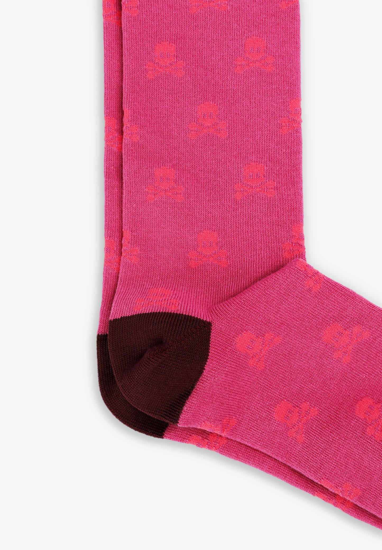 CALCETIN ESTAMPADO CONTRASTE