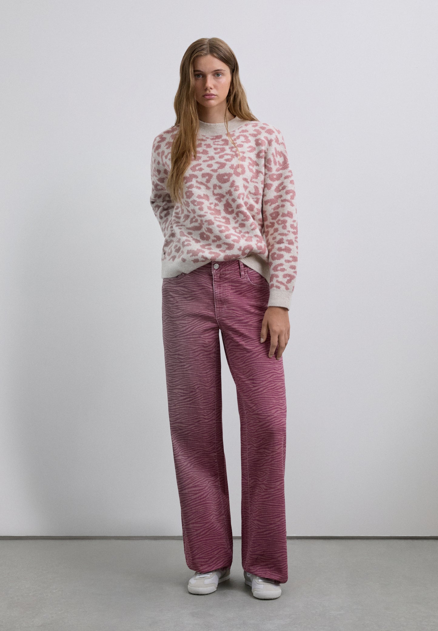 JERSEY PUNTO ANIMAL PRINT