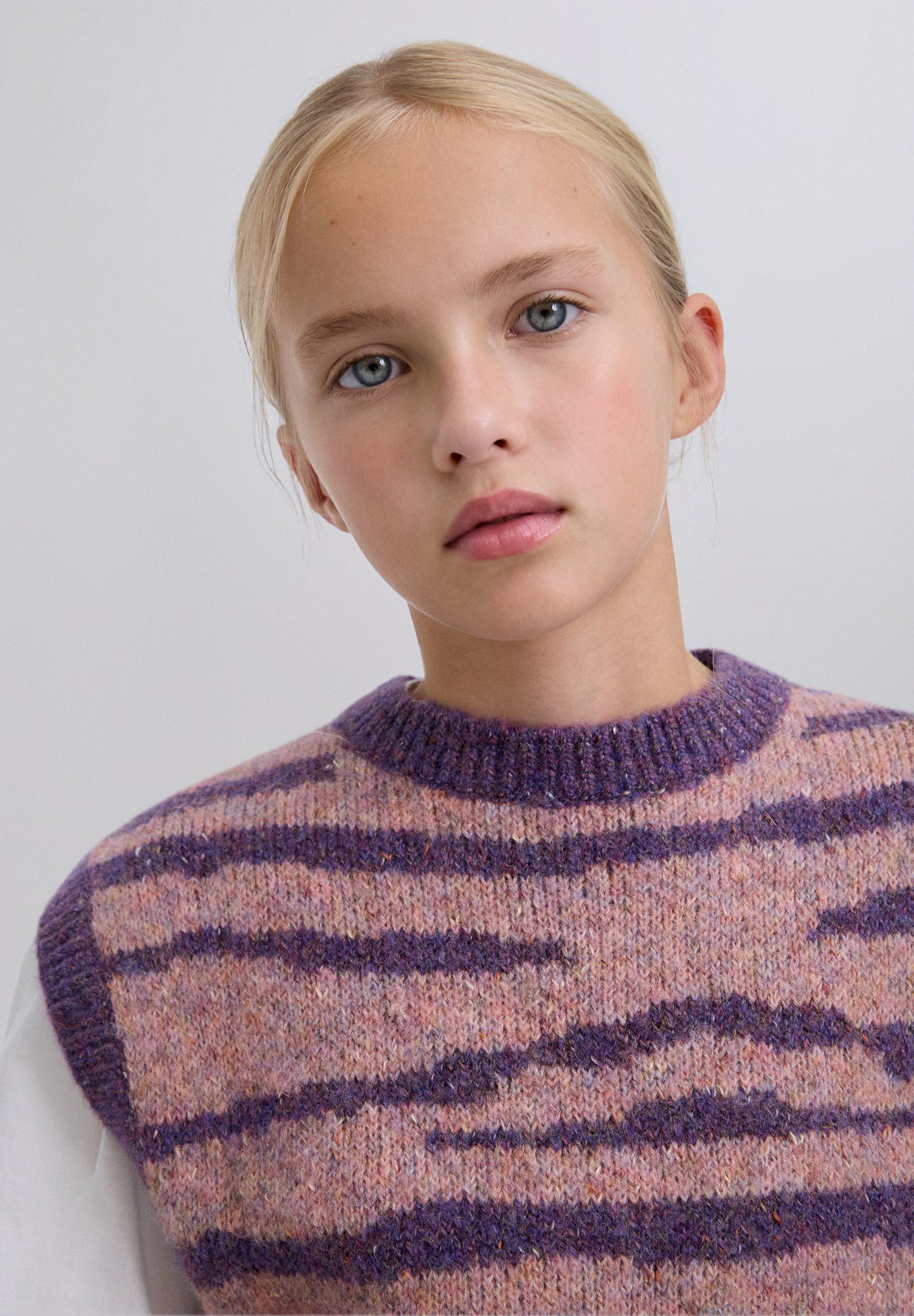 CHALECO PUNTO ANIMAL PRINT