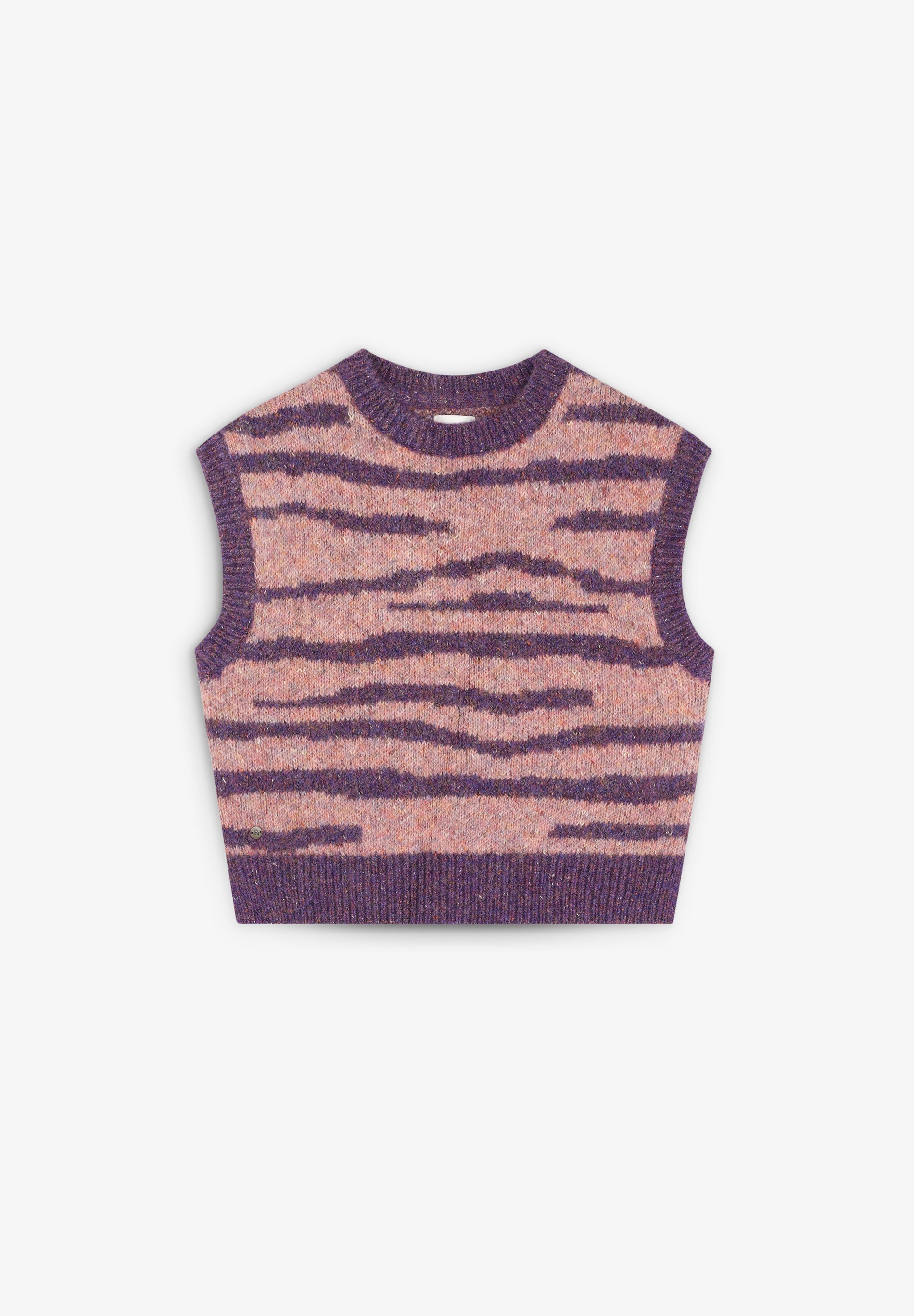 CHALECO PUNTO ANIMAL PRINT