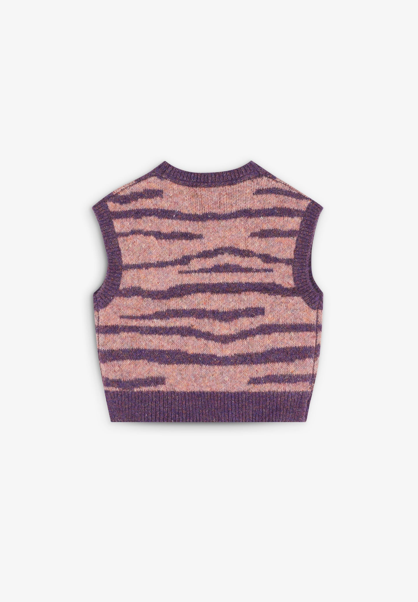 CHALECO PUNTO ANIMAL PRINT