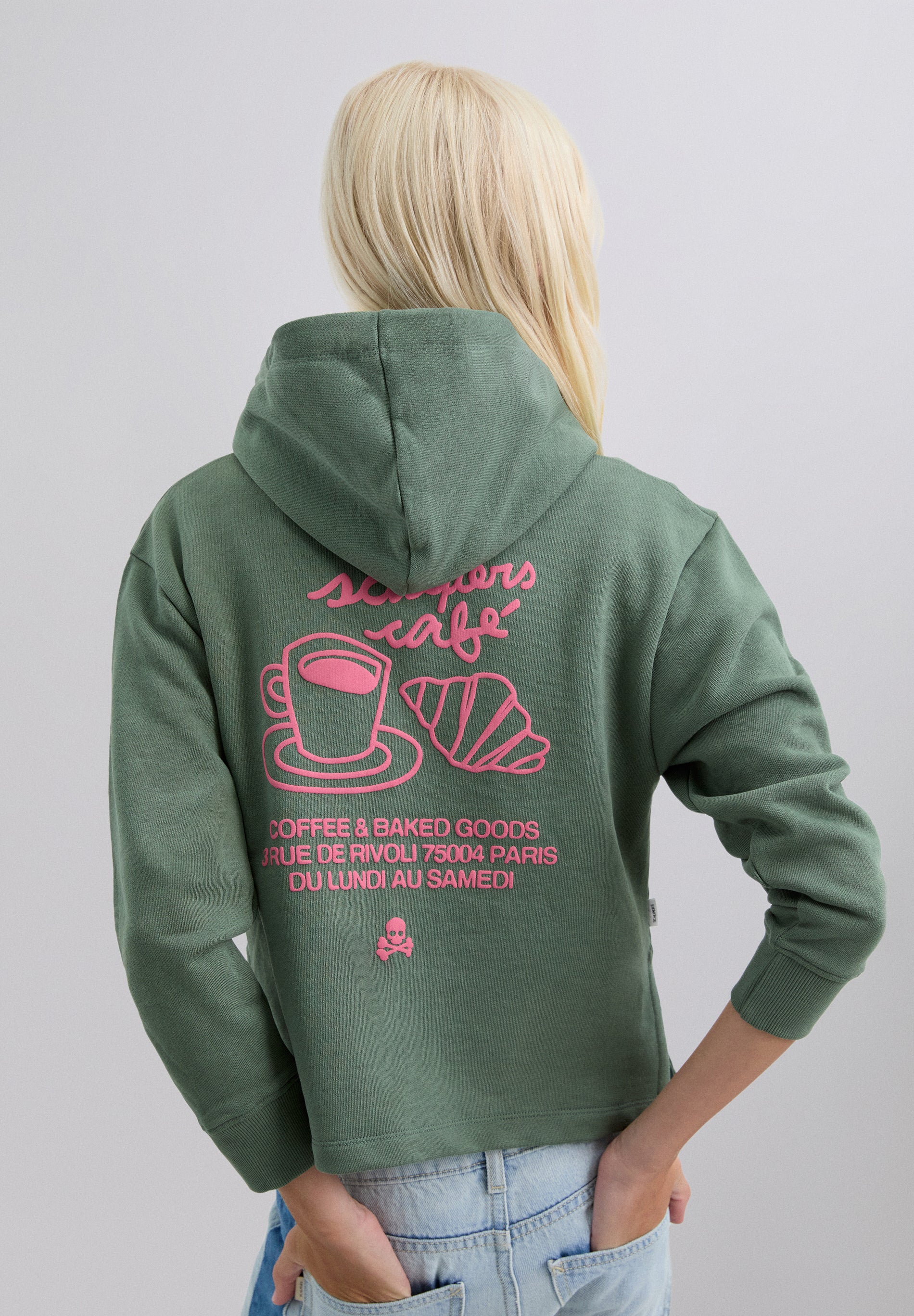 SUDADERA CAPUCHA PRINT