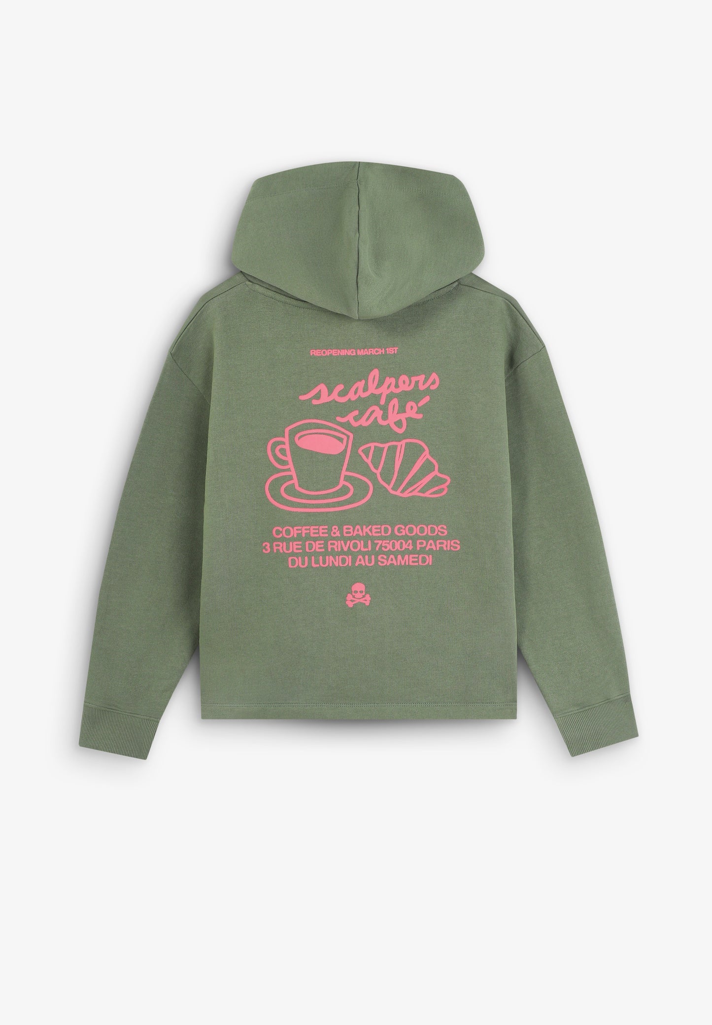 SUDADERA CAPUCHA CONTRASTE PRINT
