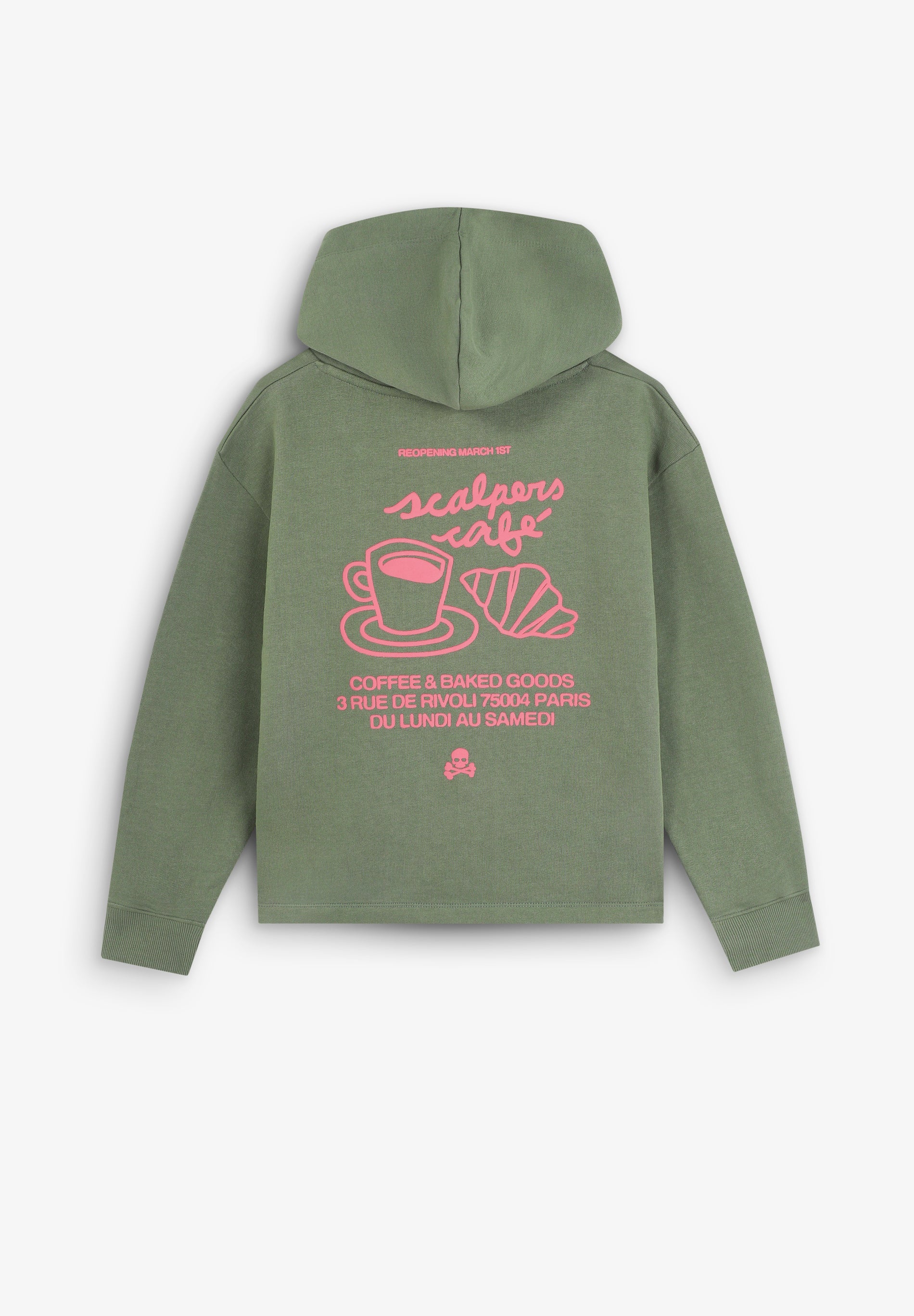 SUDADERA CAPUCHA CONTRASTE PRINT
