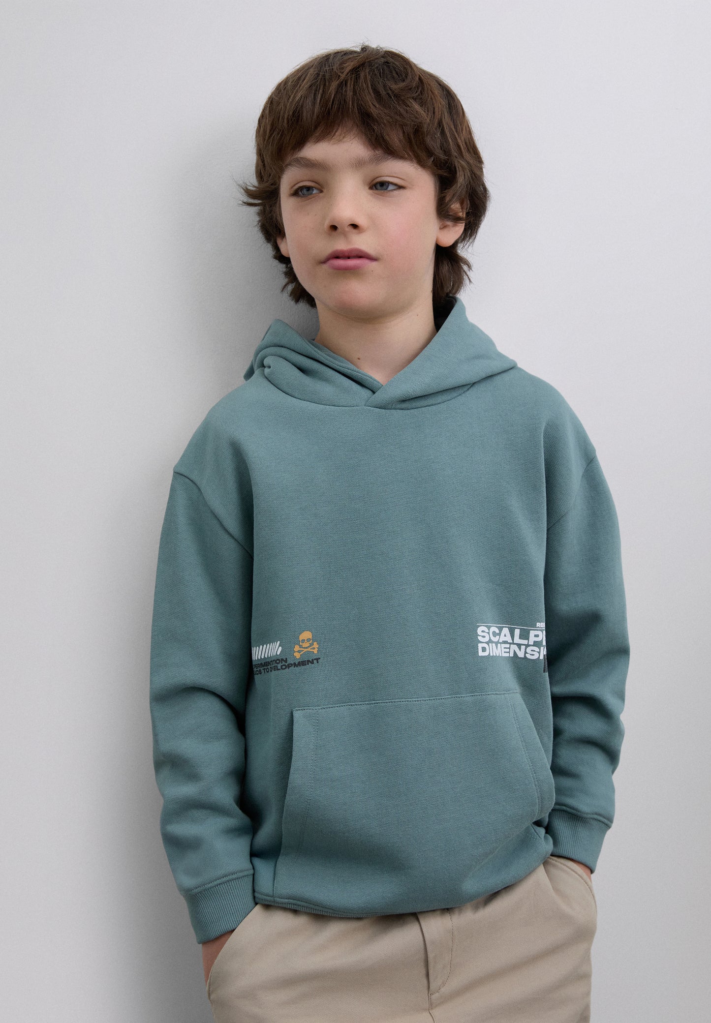 SUDADERA CAPUCHA PRINT