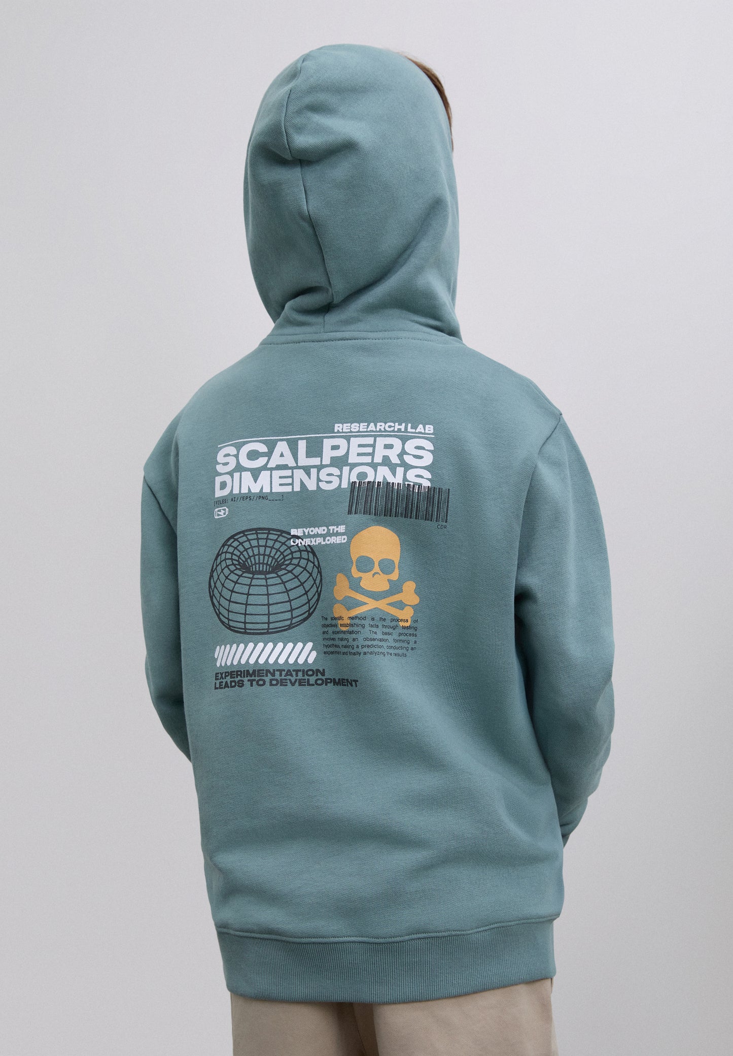 SUDADERA CAPUCHA PRINT