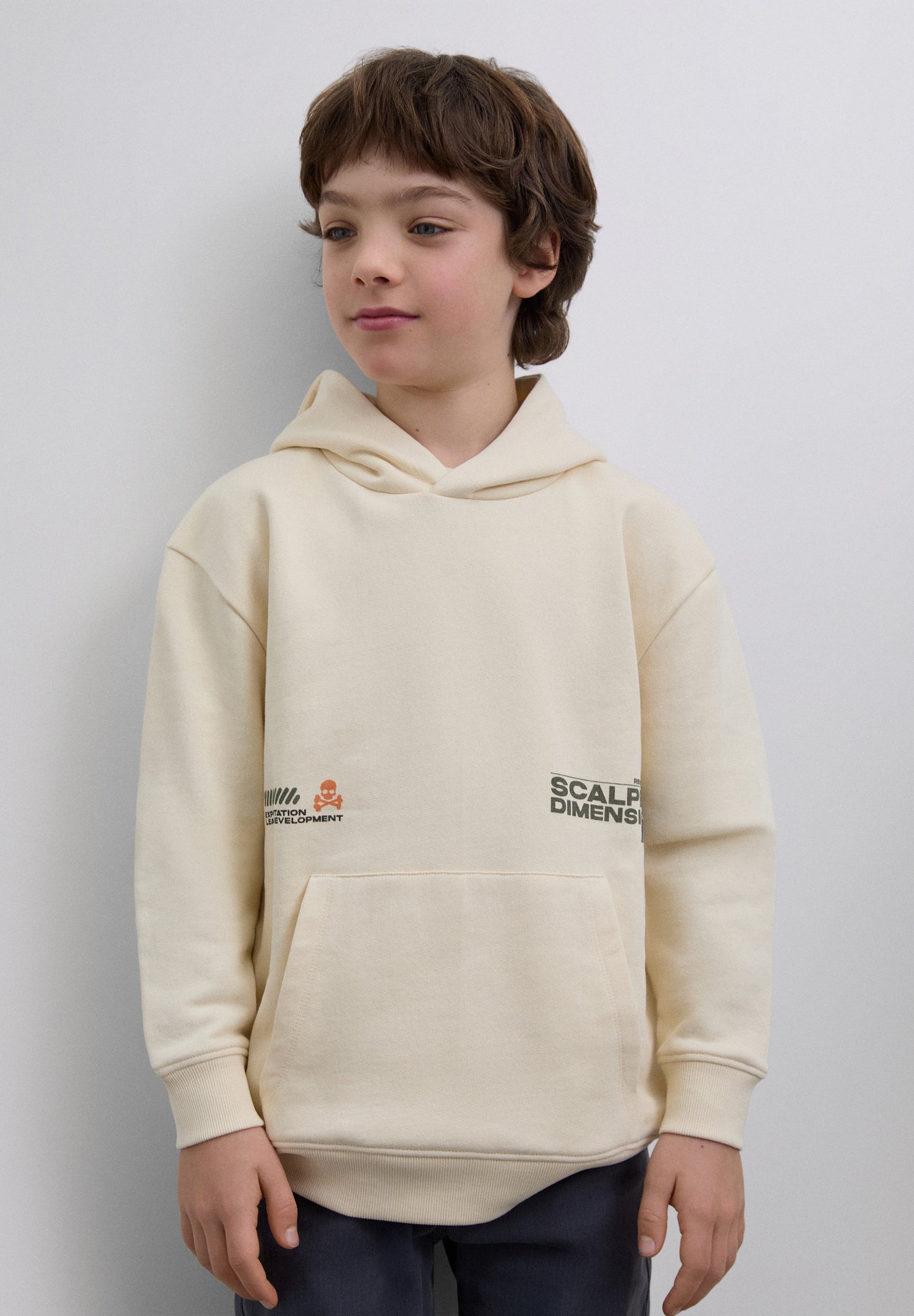 SUDADERA CAPUCHA PRINT