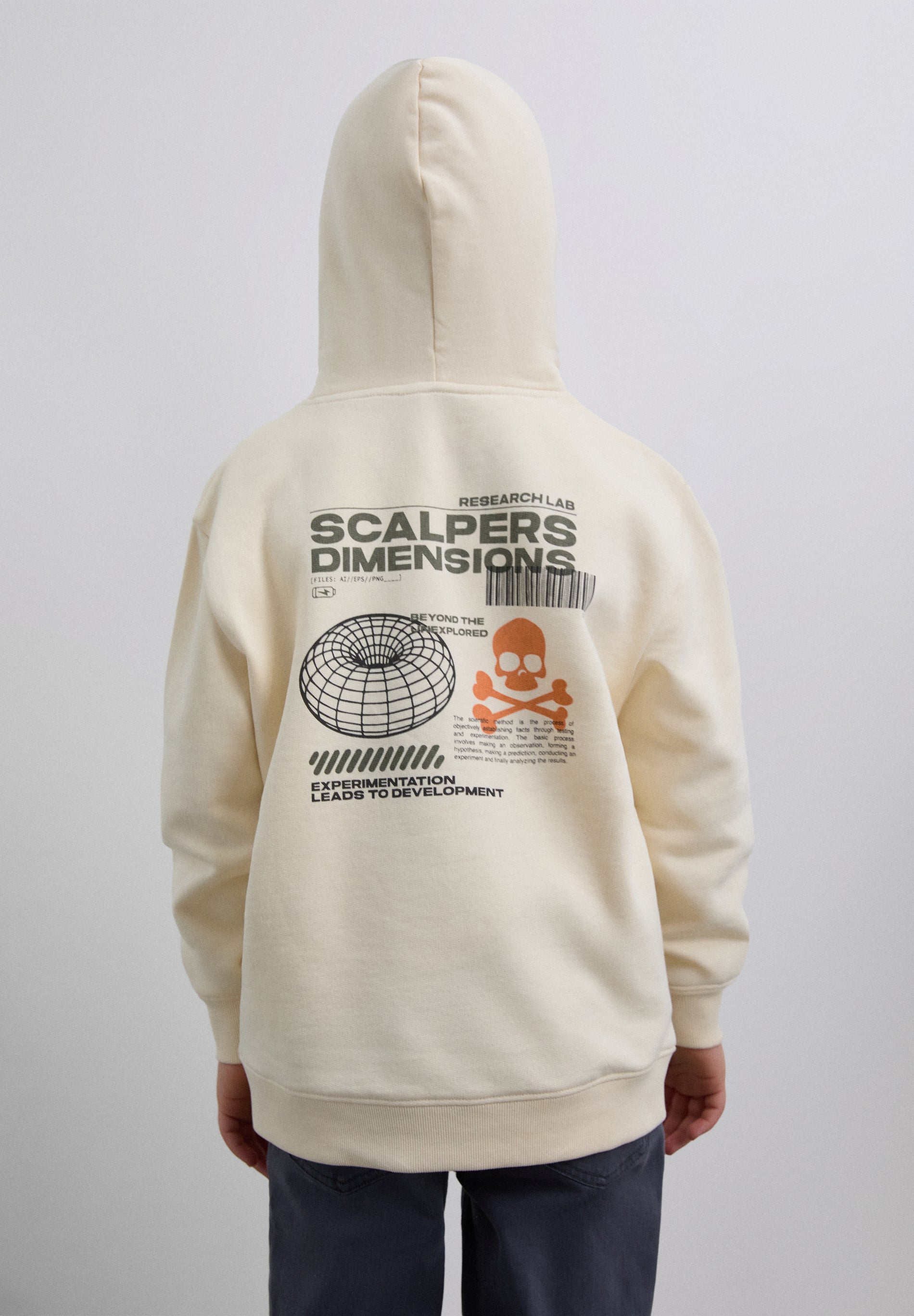 SUDADERA CAPUCHA PRINT