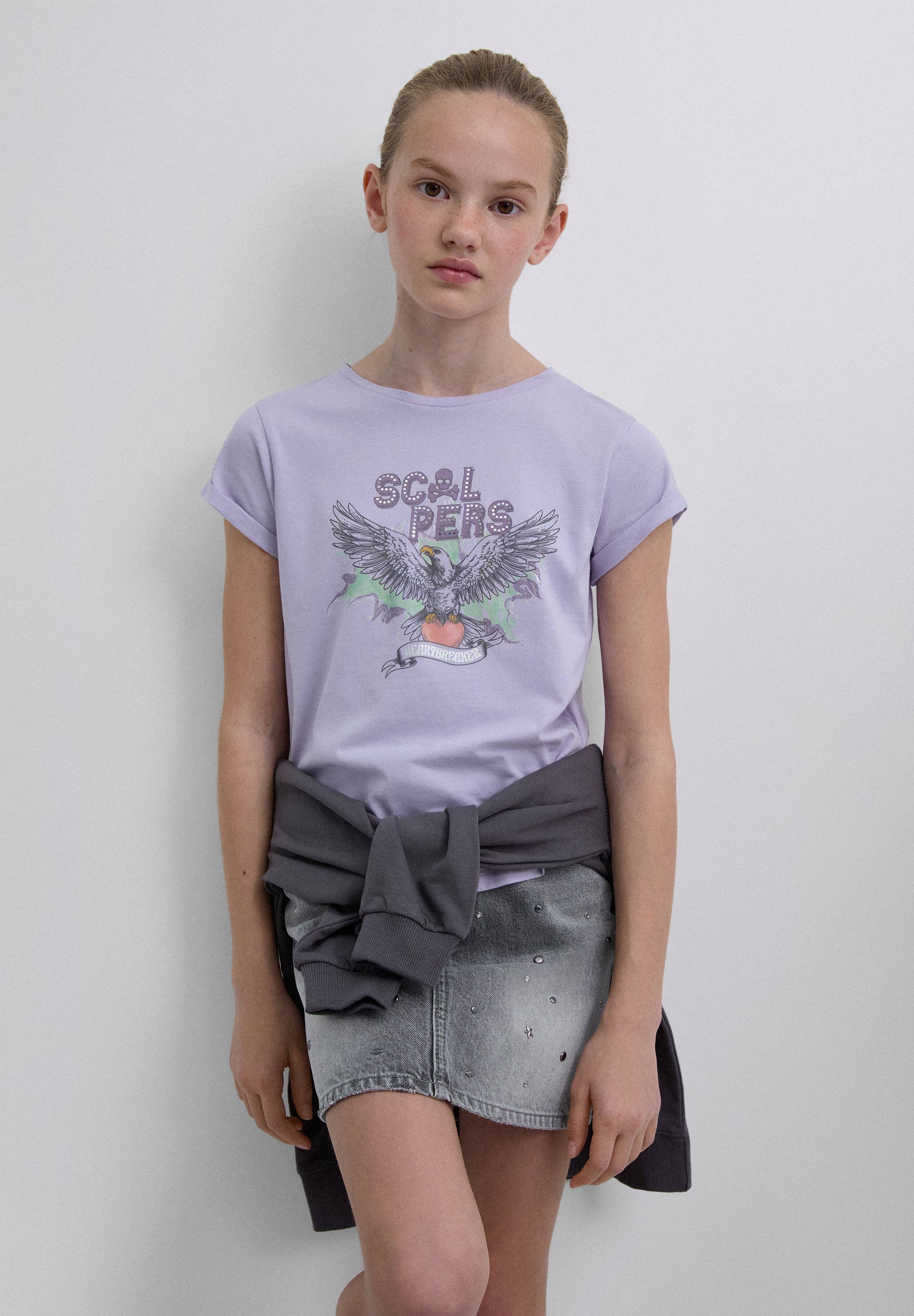 CAMISETA ESTAMPADA ÁGUILA