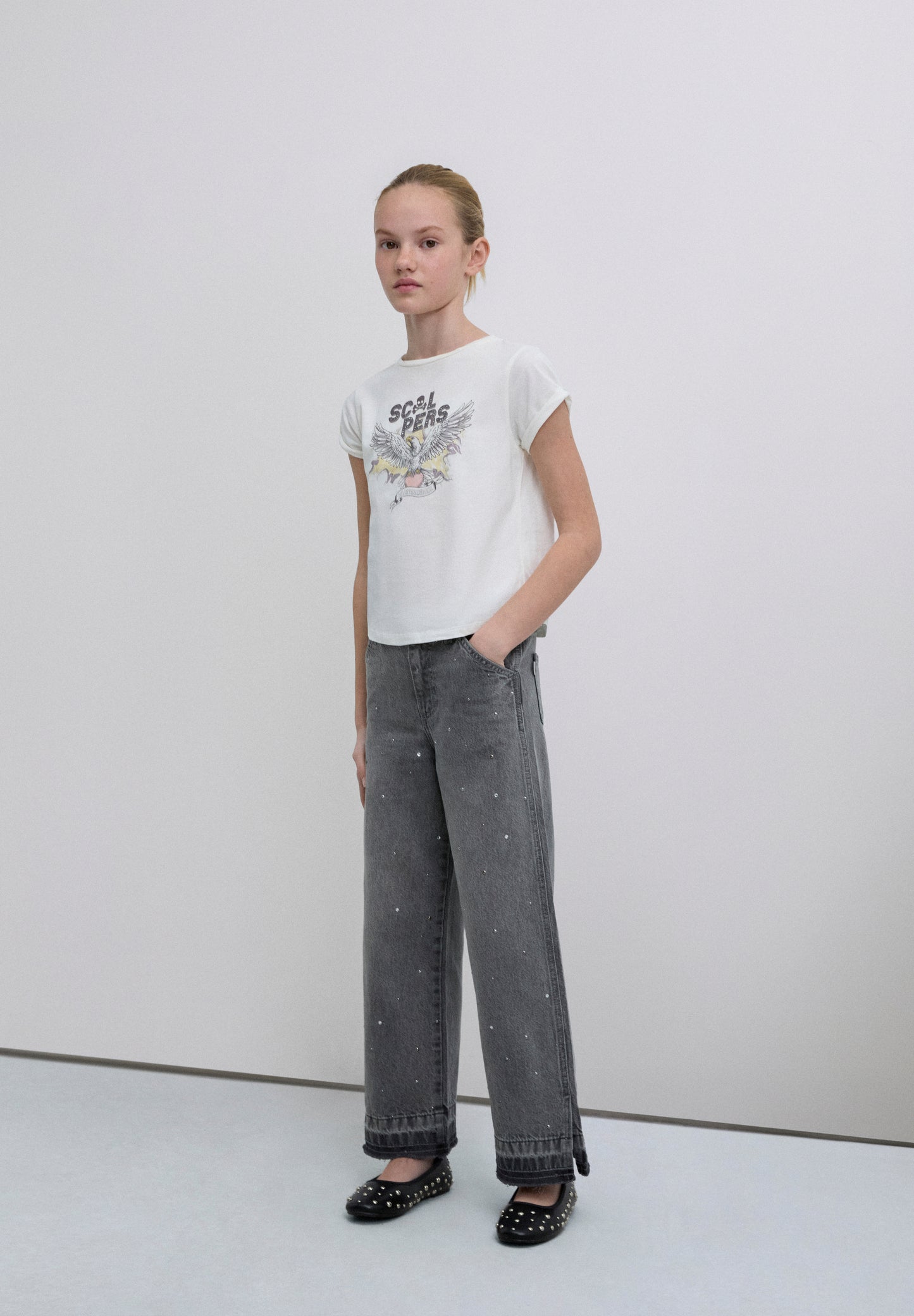 CAMISETA ESTAMPADA ÁGUILA