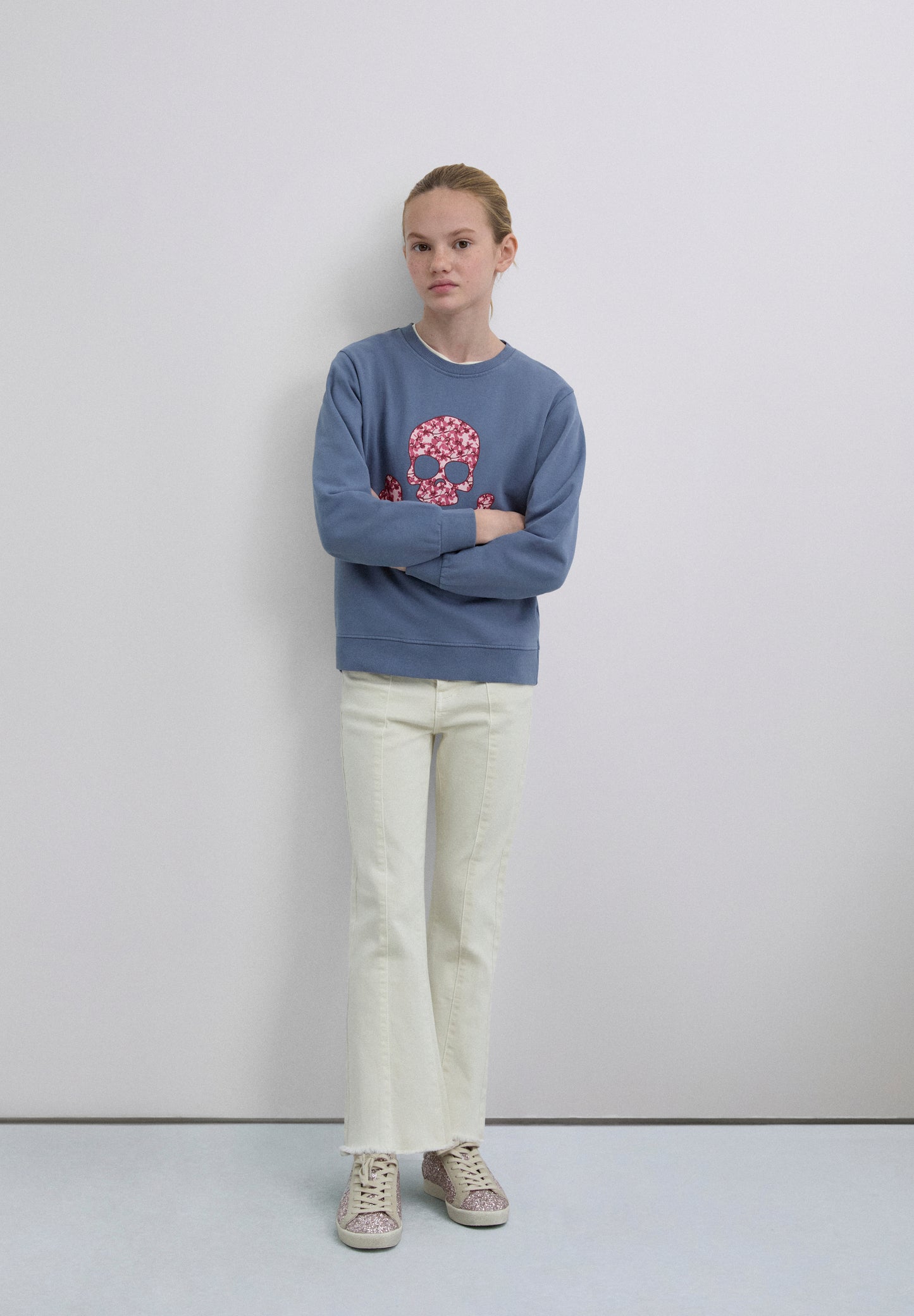 SUDADERA ESTAMPADO FLORAL