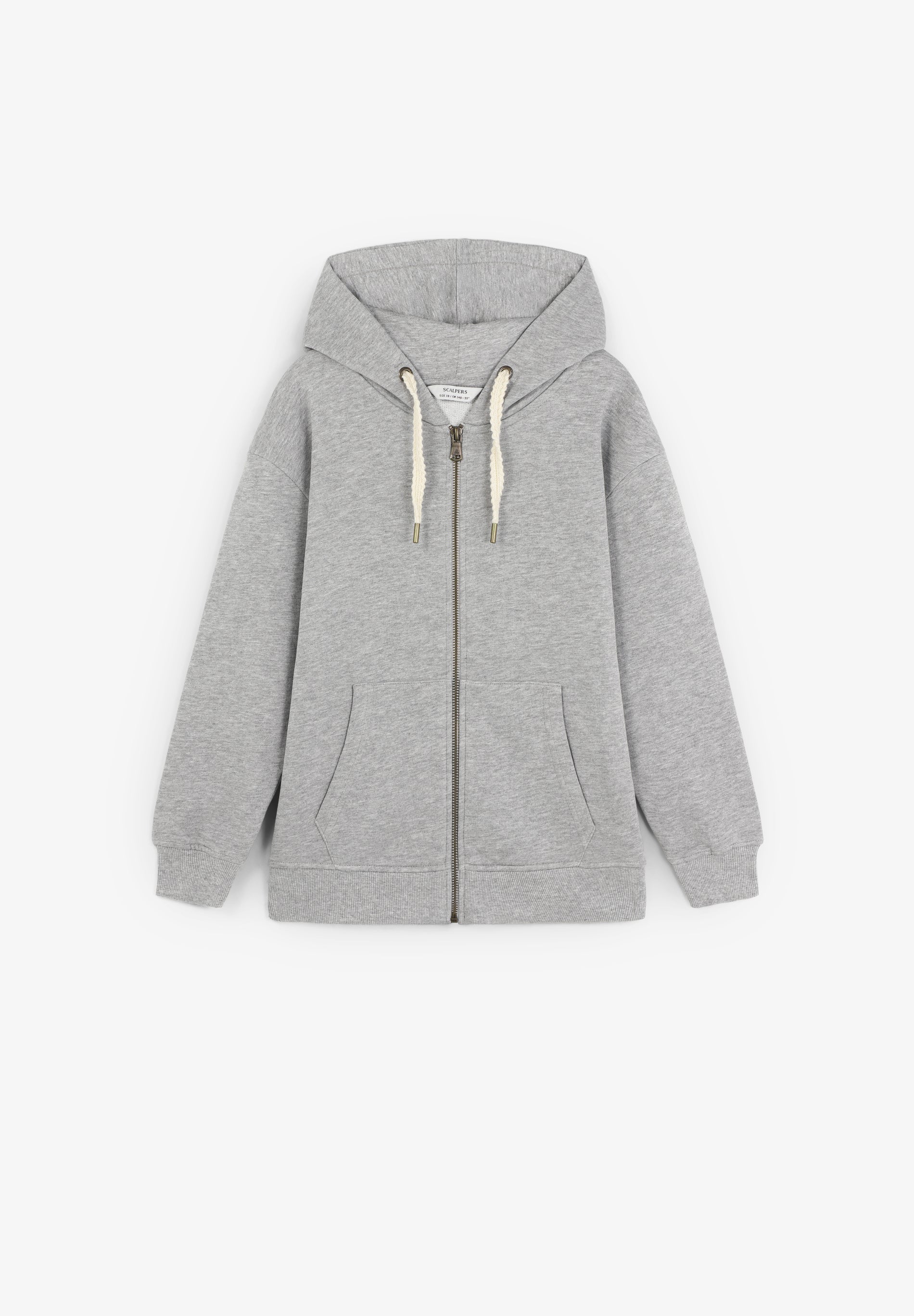 SUDADERA CALAVERA CREMALLERA