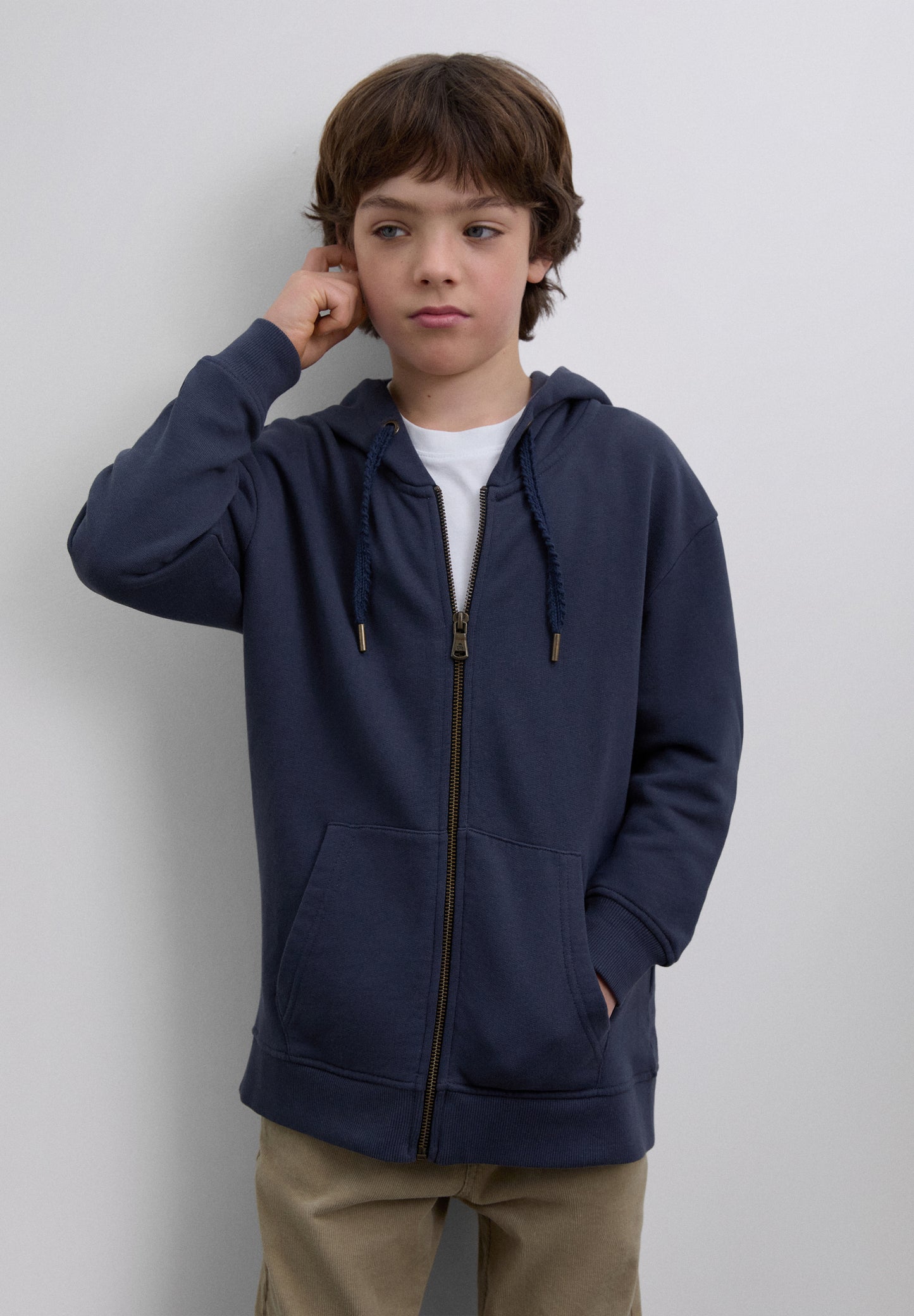 SUDADERA CALAVERA CREMALLERA