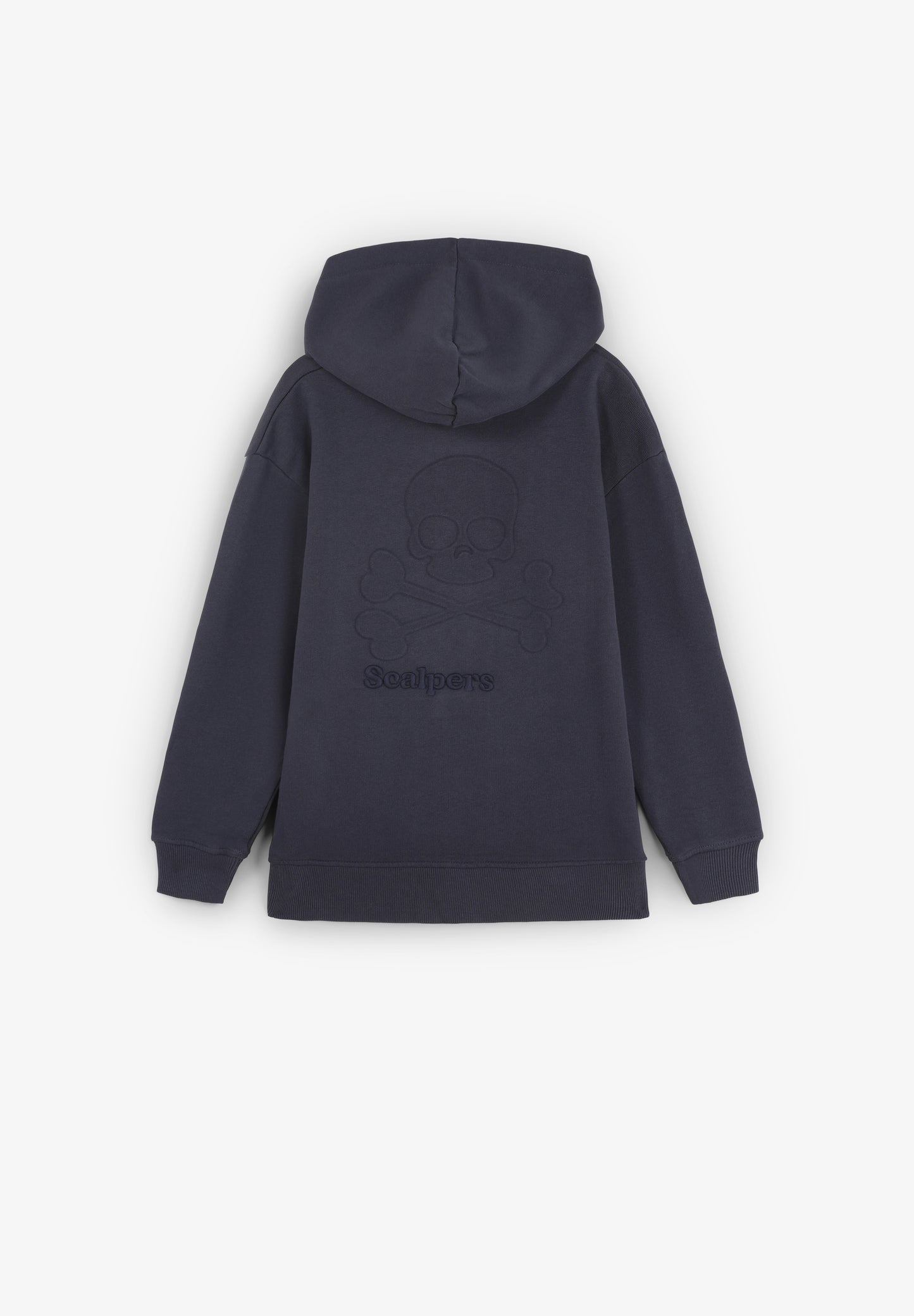 SUDADERA CALAVERA CREMALLERA