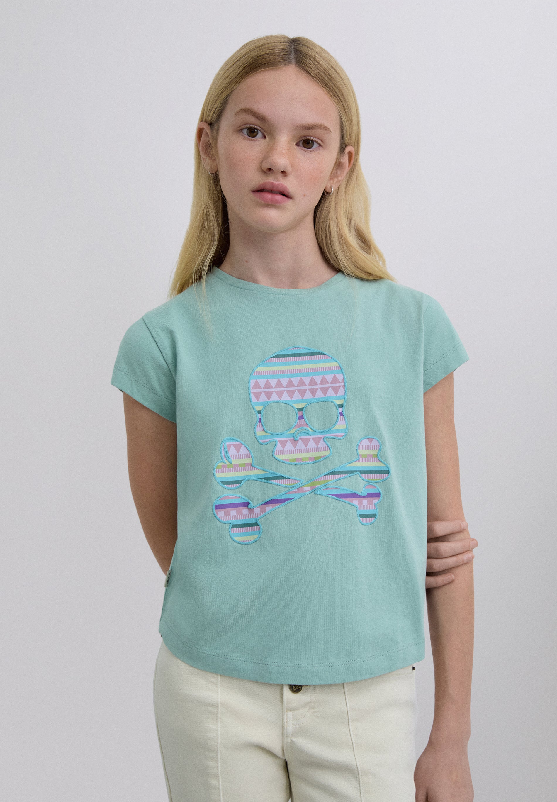 CAMISETA PRINT CALAVERA