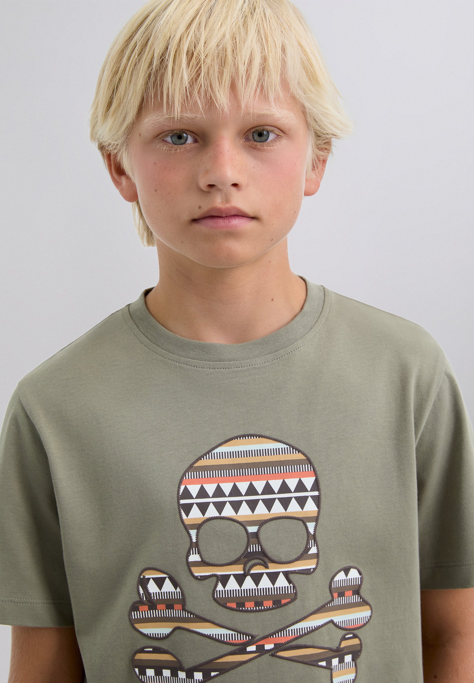 CAMISETA CALAVERA PRINT