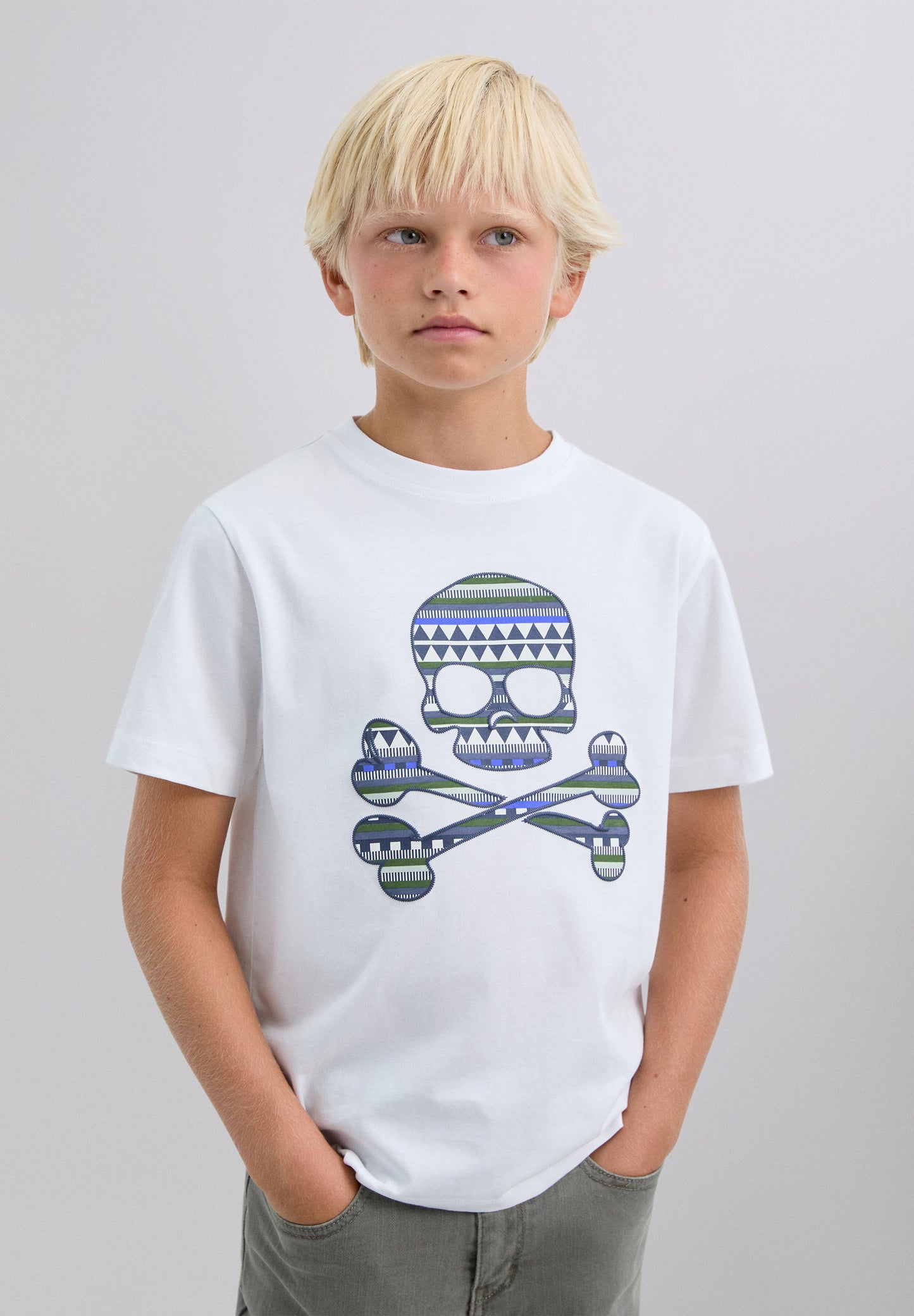 CAMISETA CALAVERA PRINT