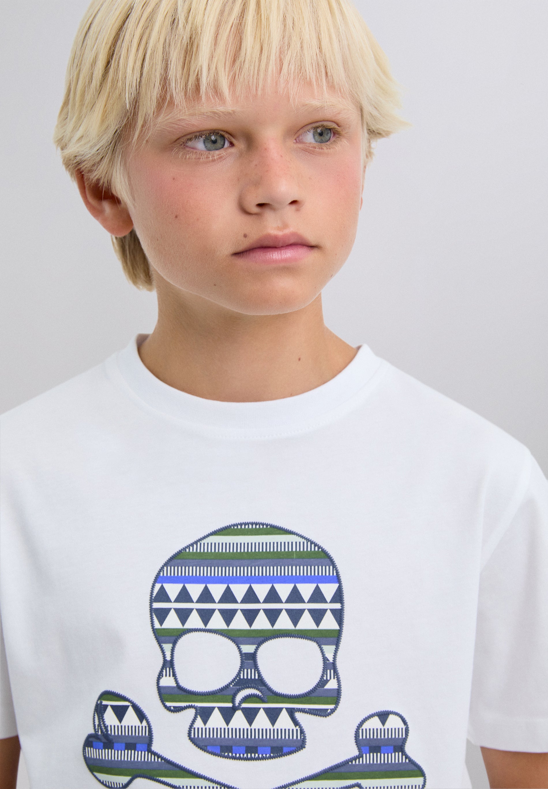 CAMISETA CALAVERA PRINT