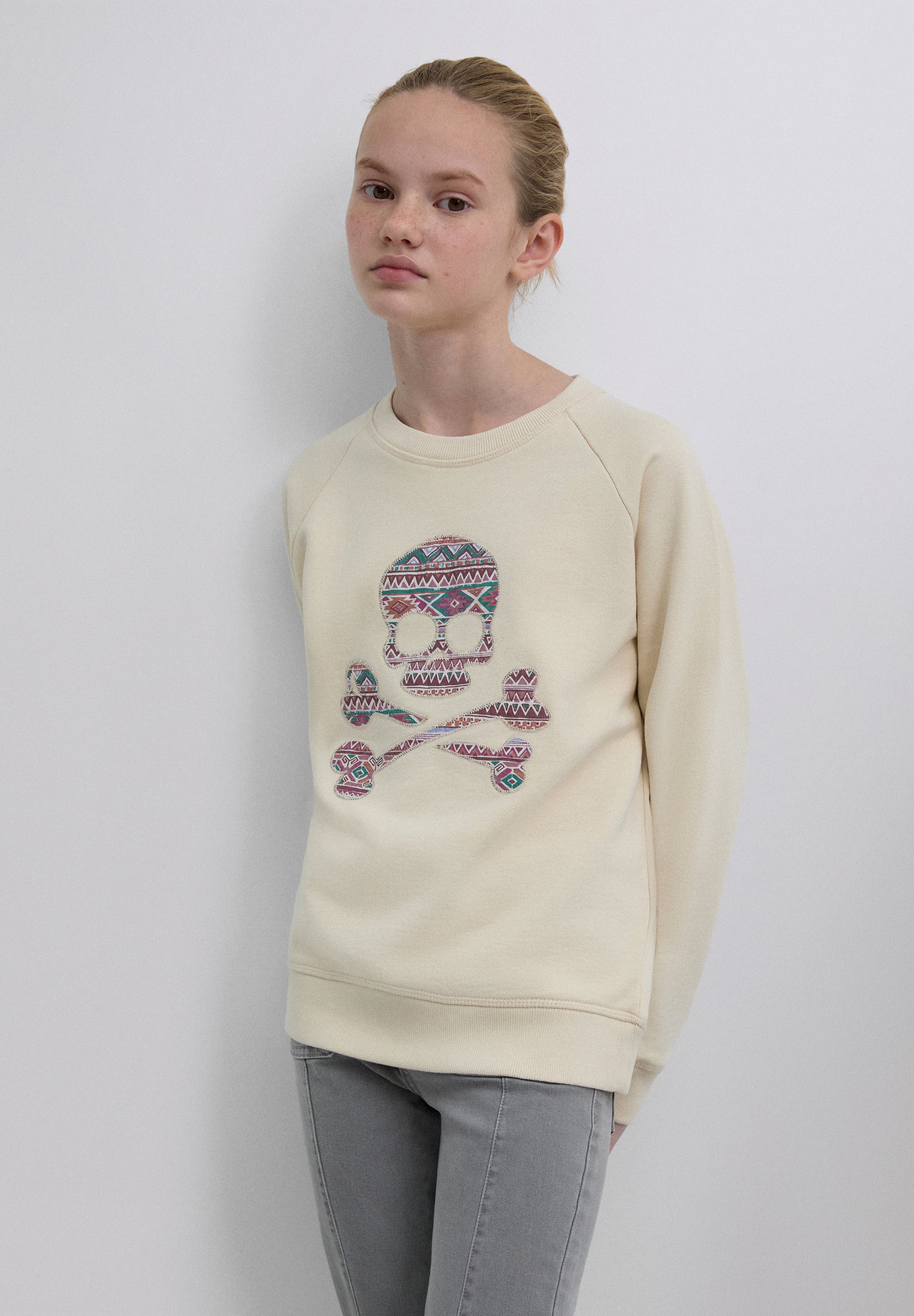 SUDADERA PRINT CALAVERA