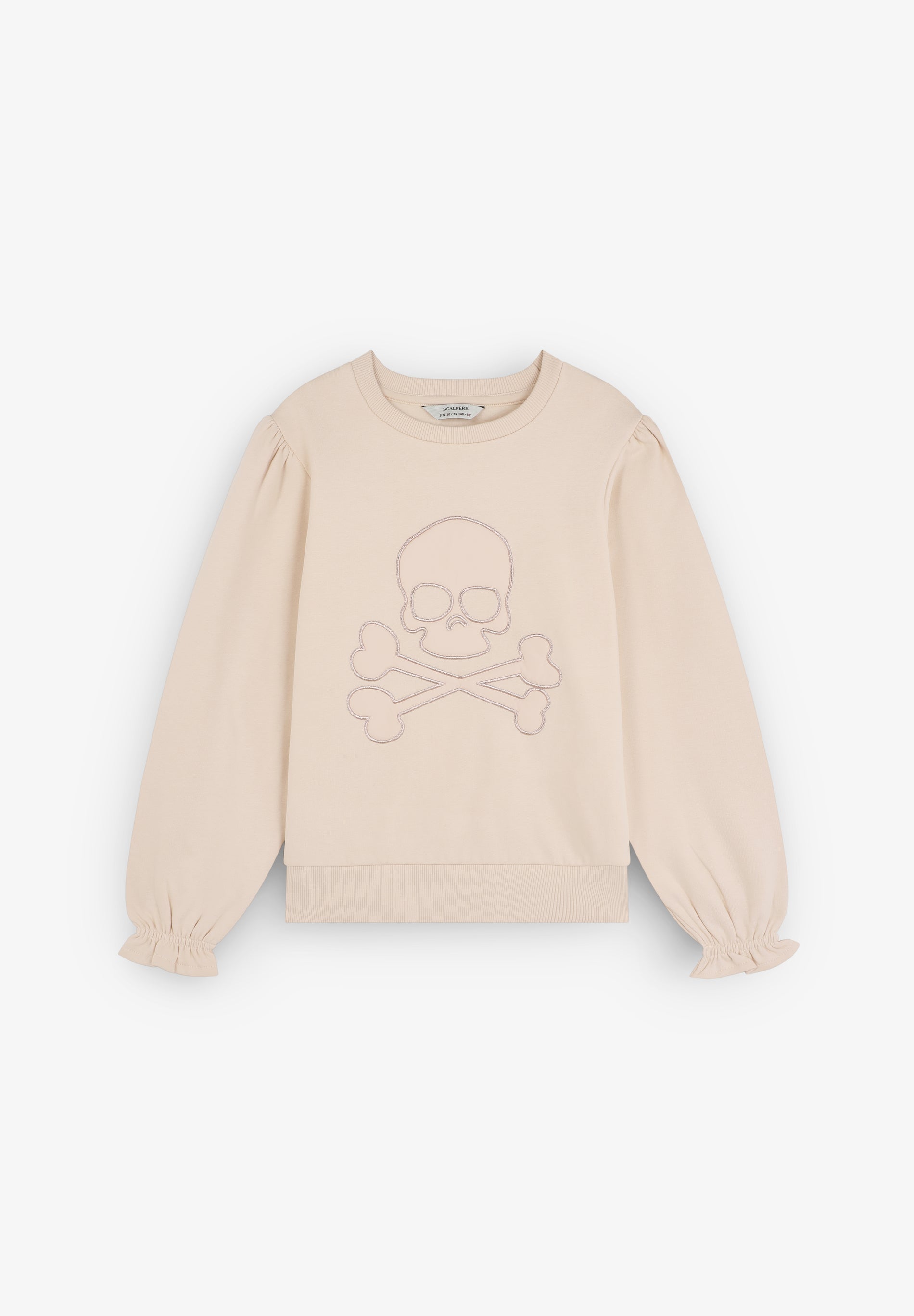 SUDADERA CALAVERA BORDADA
