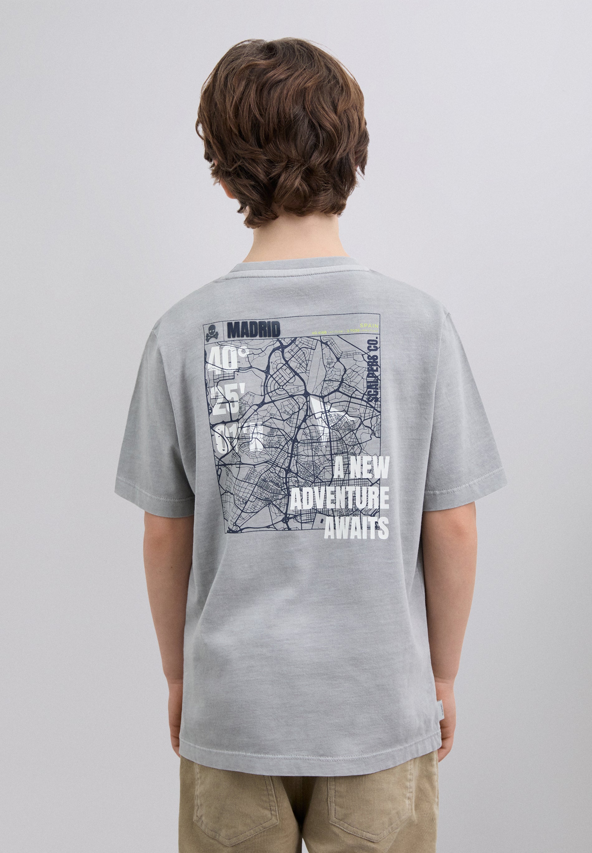 CAMISETA PRINT MAPA