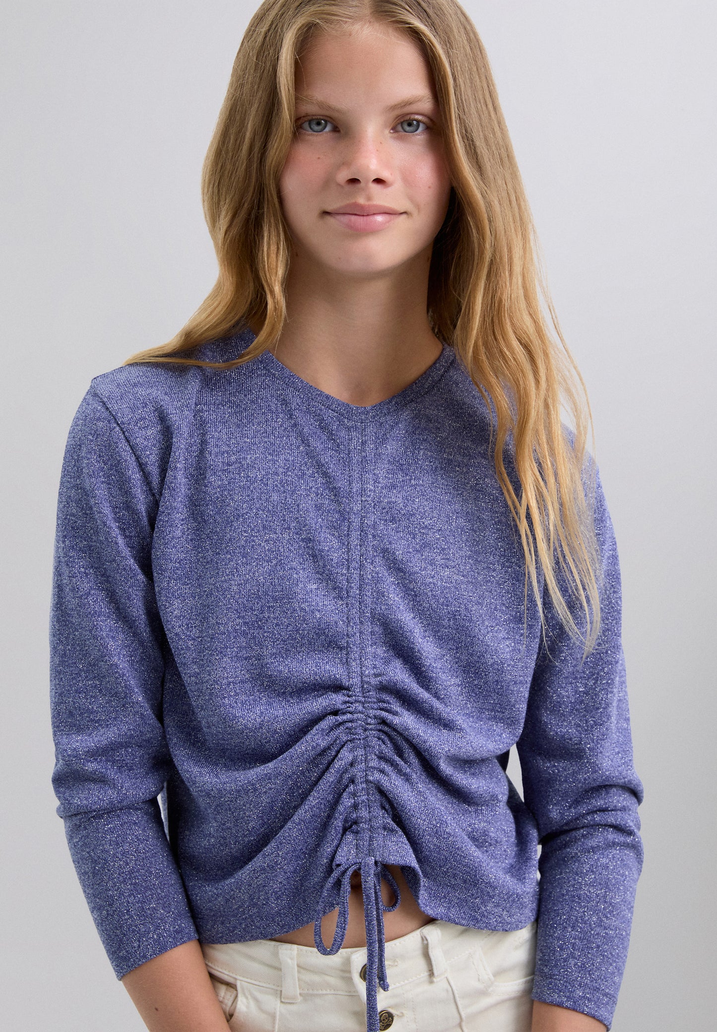 CAMISA FRUNCE AJUSTABLE