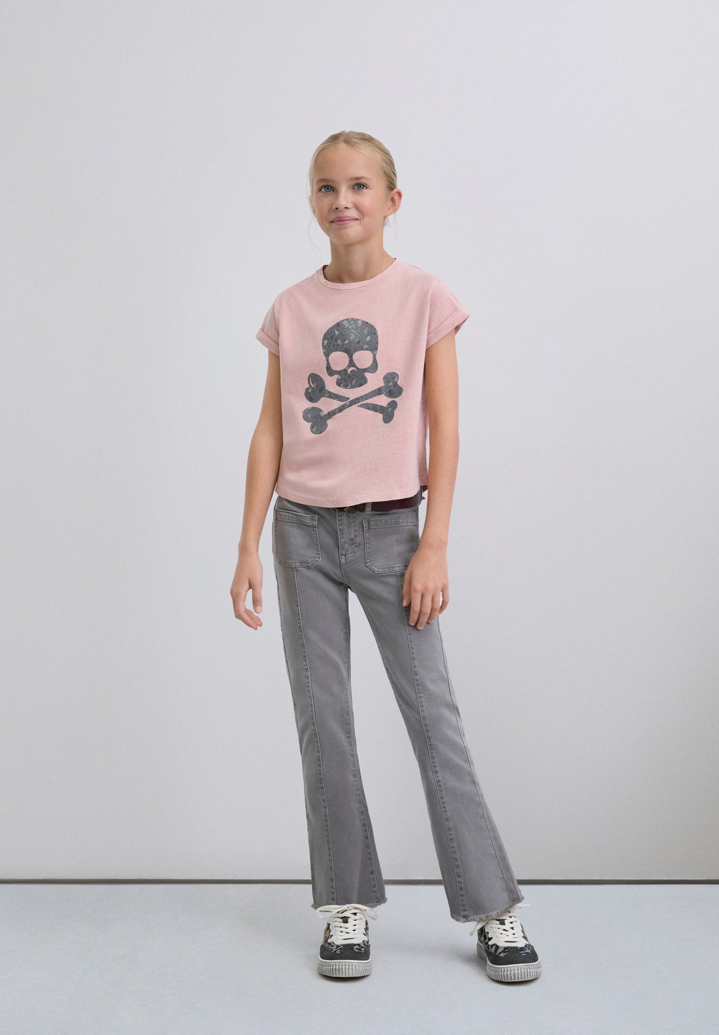 CAMISETA PRINT CALAVERA