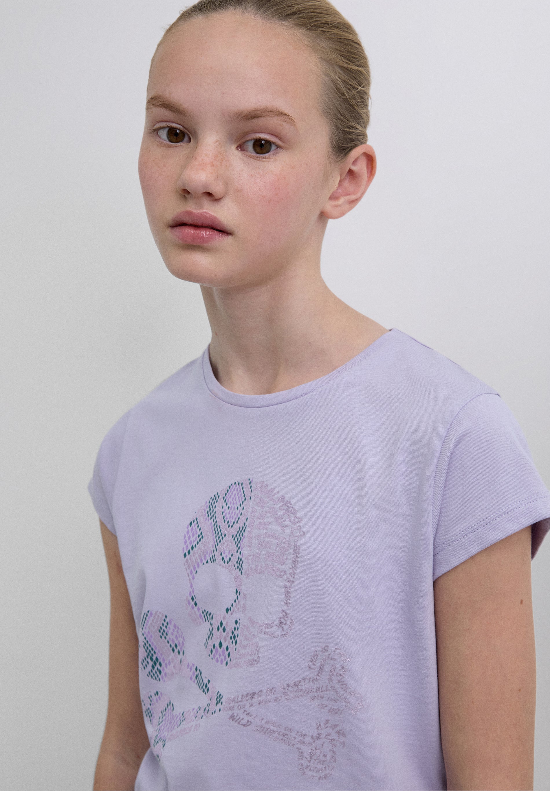 CAMISETA DOBLE PRINT ANIMAL