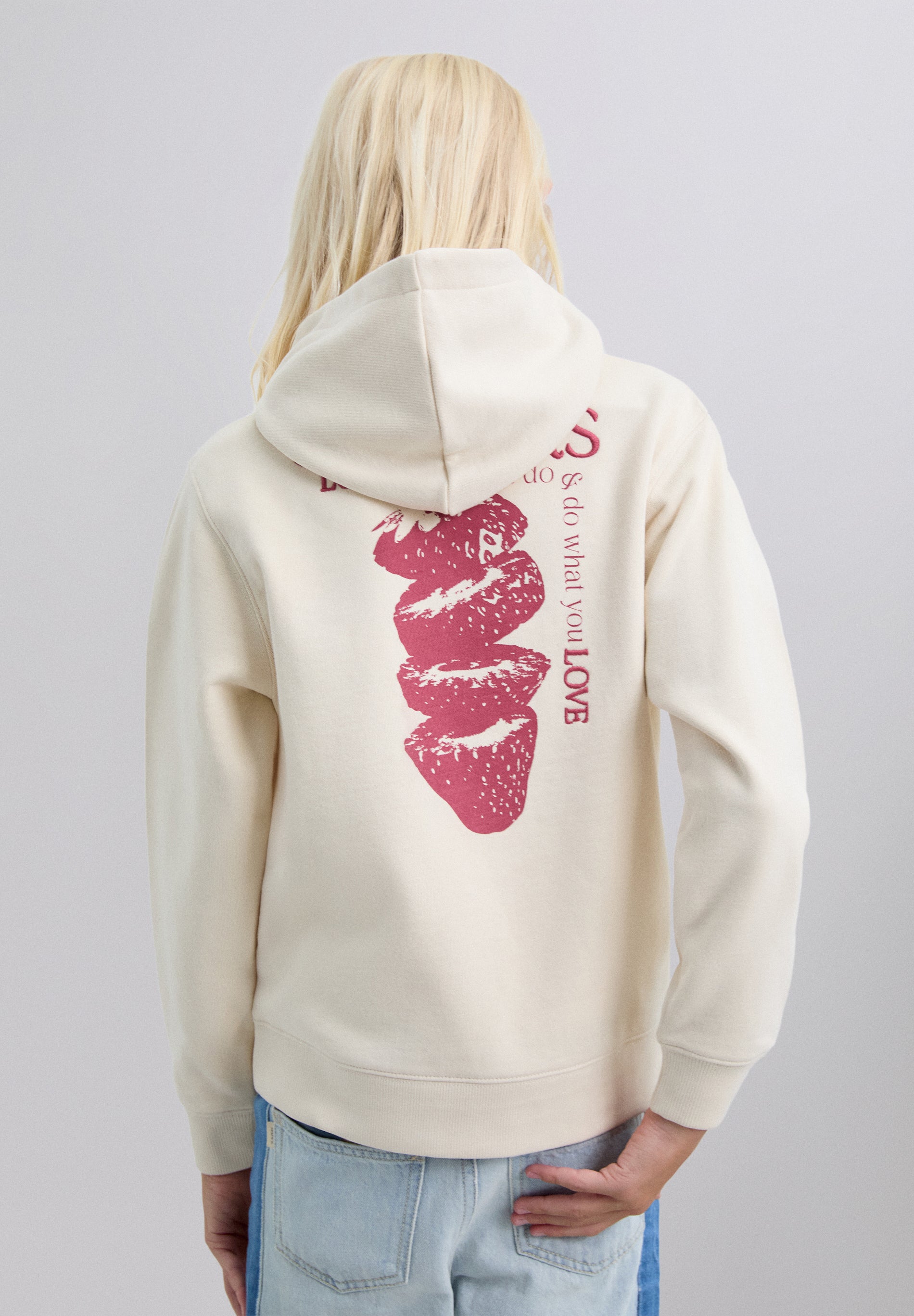 SUDADERA CAPUCHA CALAVERA BORDADA