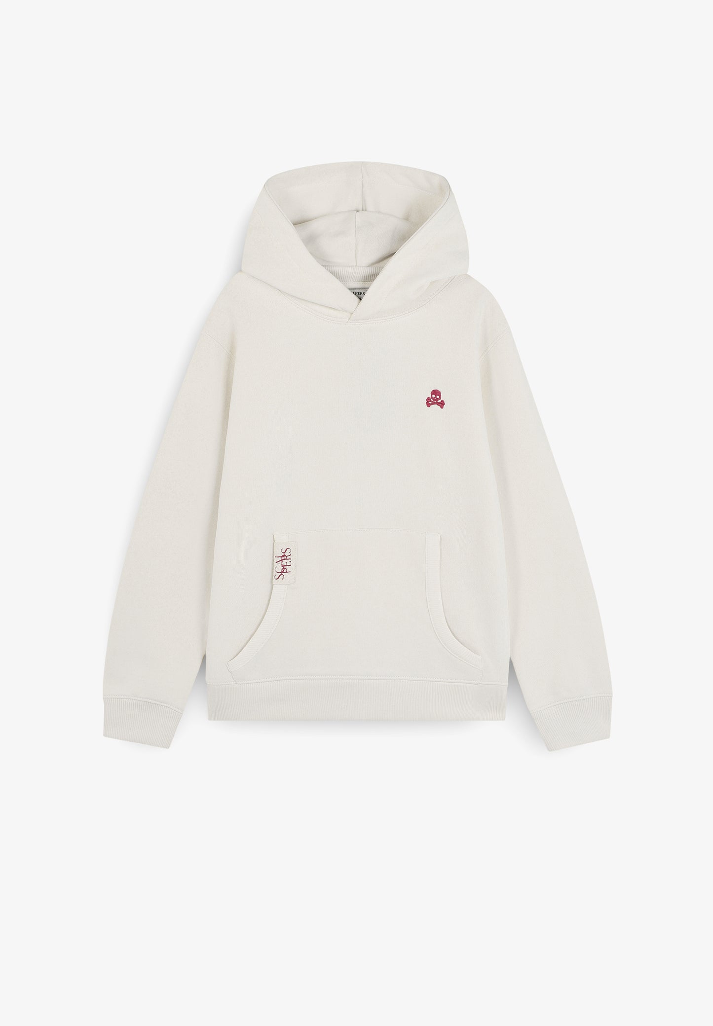 SUDADERA CAPUCHA CALAVERA BORDADA